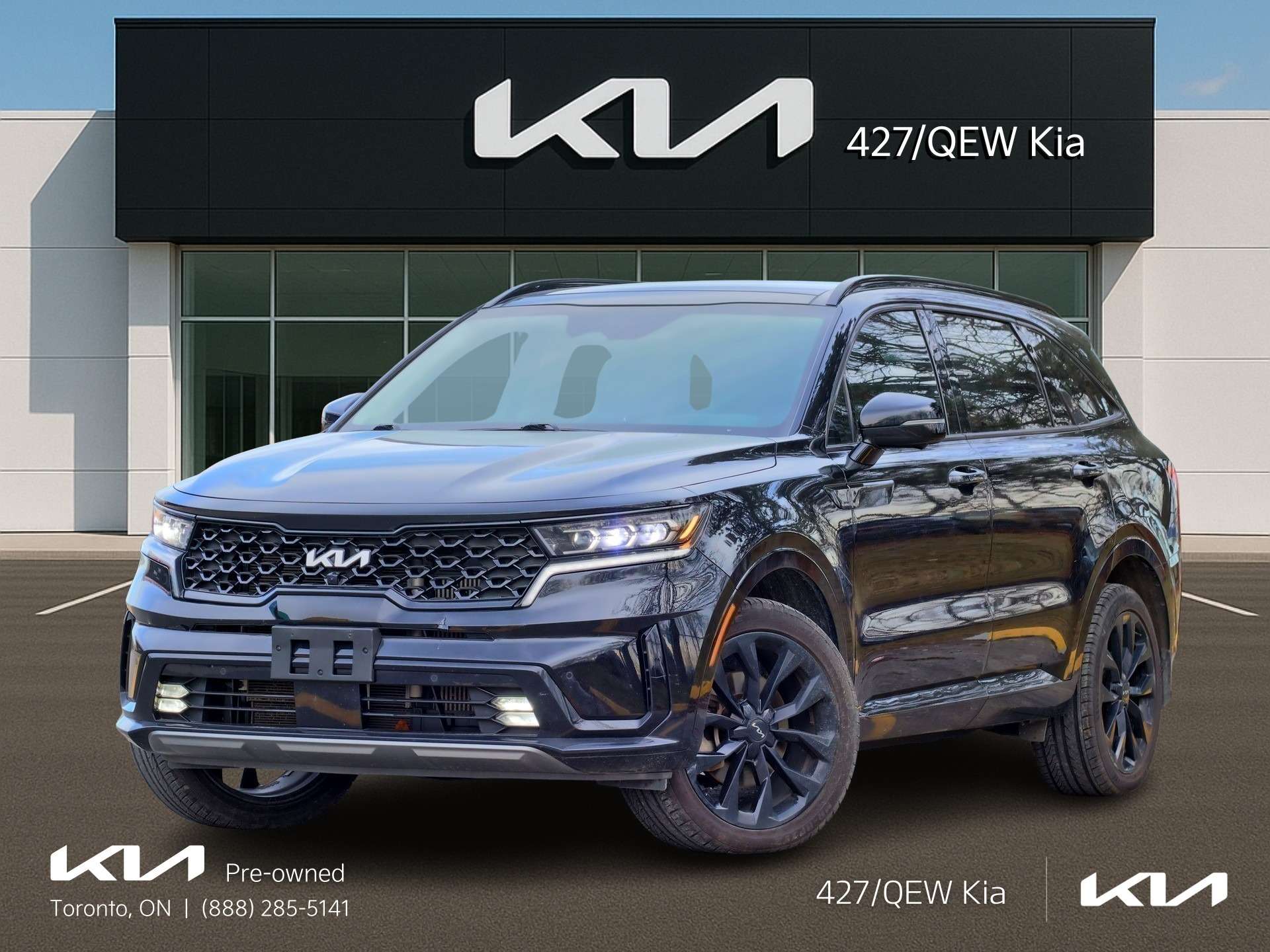 Black 2023 Kia Sorento SUV / Crossover All-Wheel Drive 8-Speed Automatic