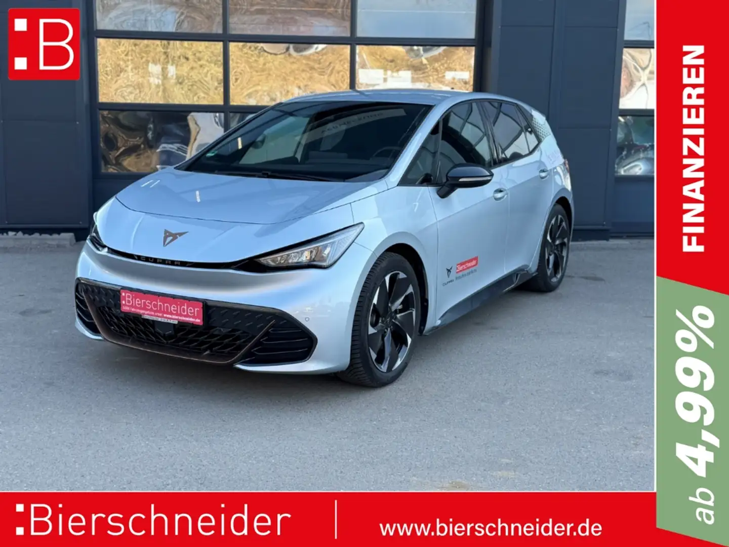 CUPRA Born LED NAVI ACC 77KW WÄRMEPUMPE PDC KAMERA SHZ Silber - 1