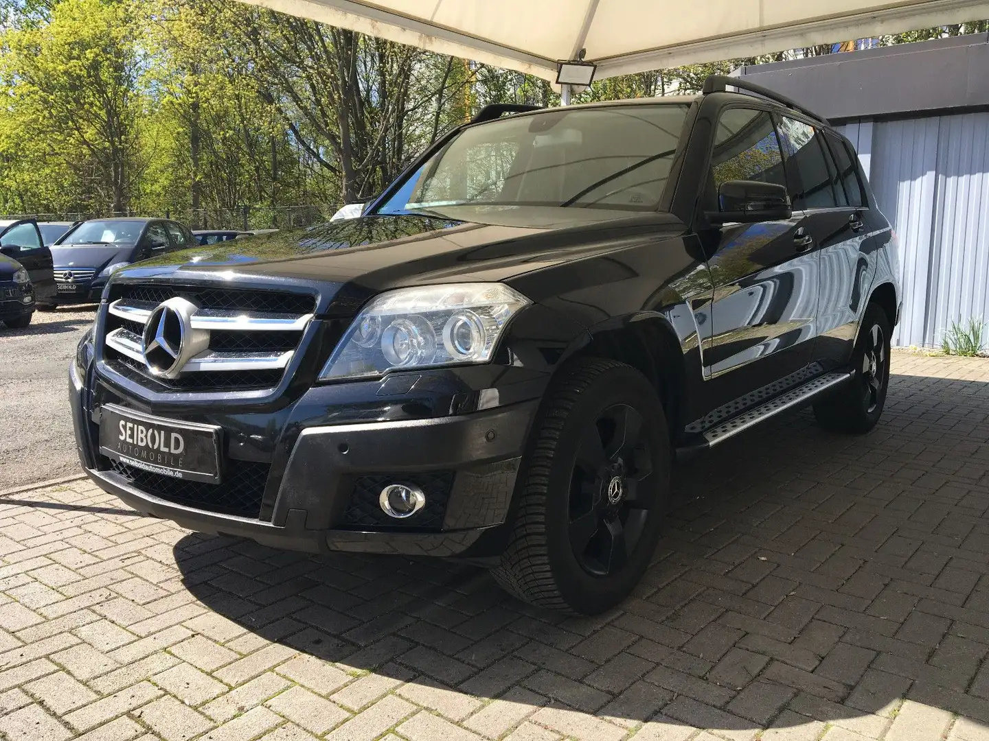 Mercedes-Benz GLK 350 4Matic/Autom/Leder/Navi/Allwetter/AHK Schwarz - 1