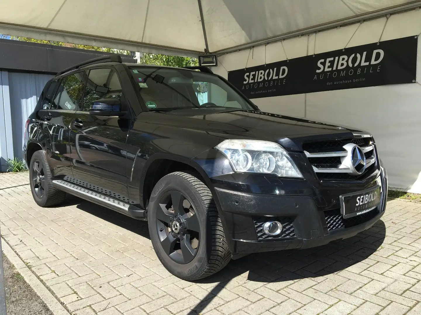 Mercedes-Benz GLK 350 4Matic/Autom/Leder/Navi/Allwetter/AHK Schwarz - 2