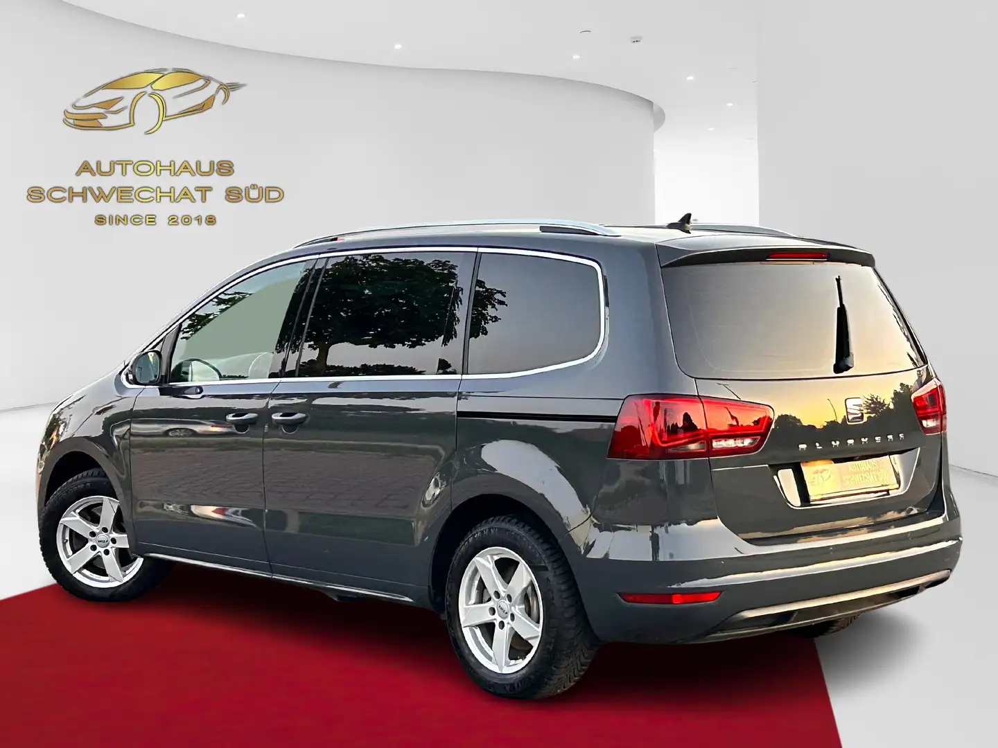 SEAT Alhambra 2,0 TDI Style // 7-SITZER // NAVI // TEMPOMAT // Gris - 2