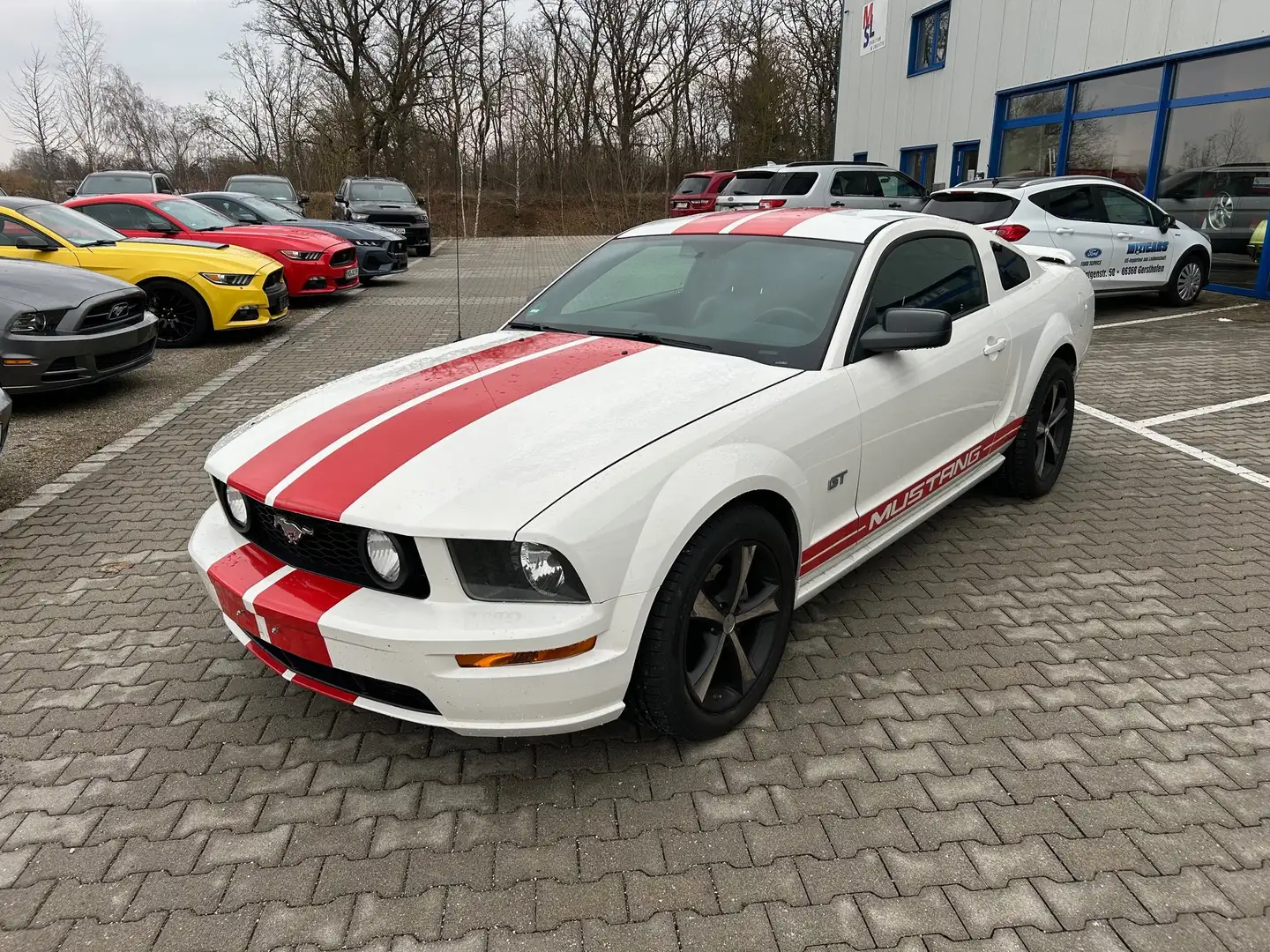 Ford Mustang 2005  GT Leder Tuning Lagerwagen Weiß - 1