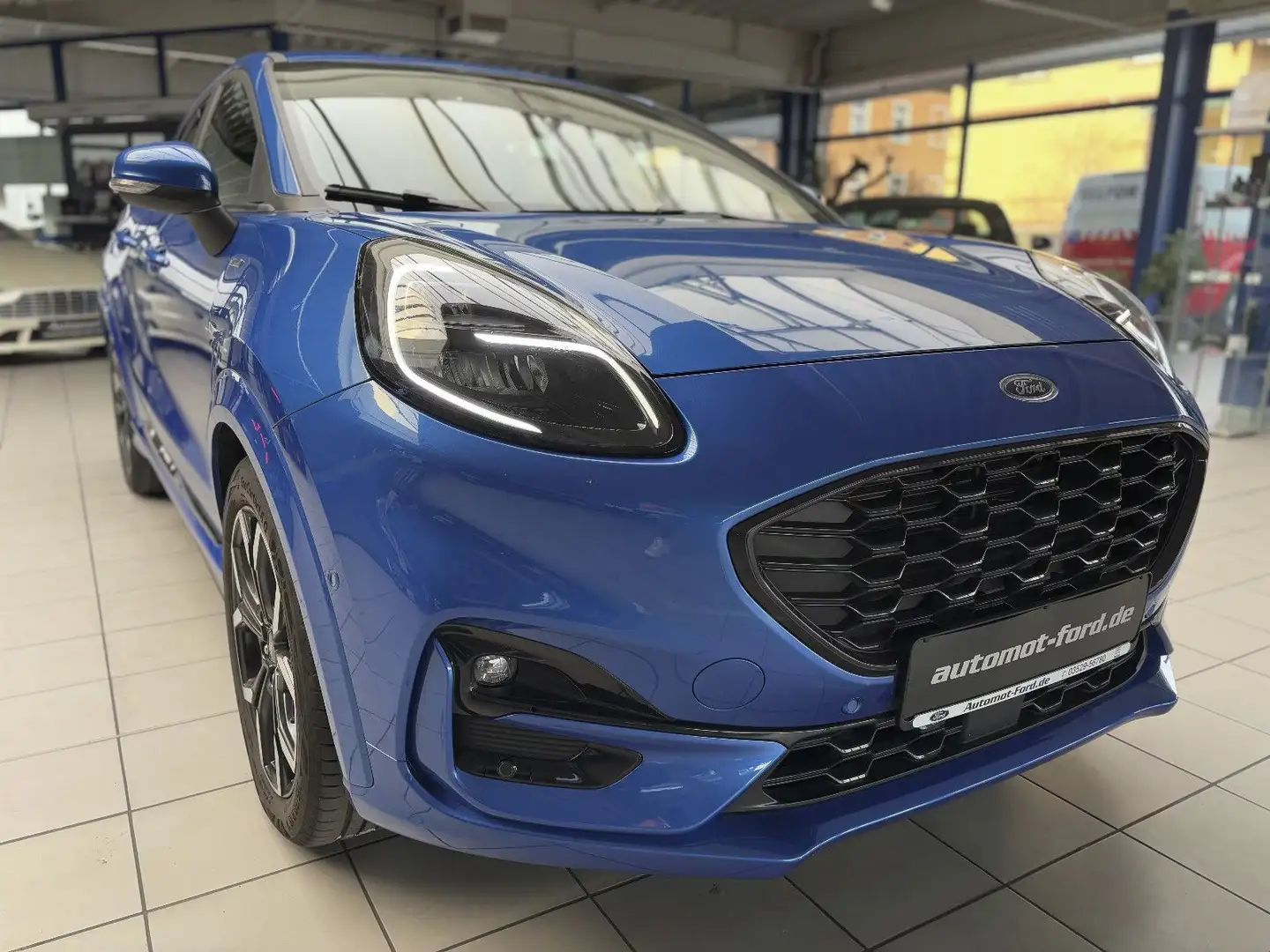 Ford Puma 1.0 ST-Line X*LED*Navi*DAB*Winter-Paket*LMR Blau - 2