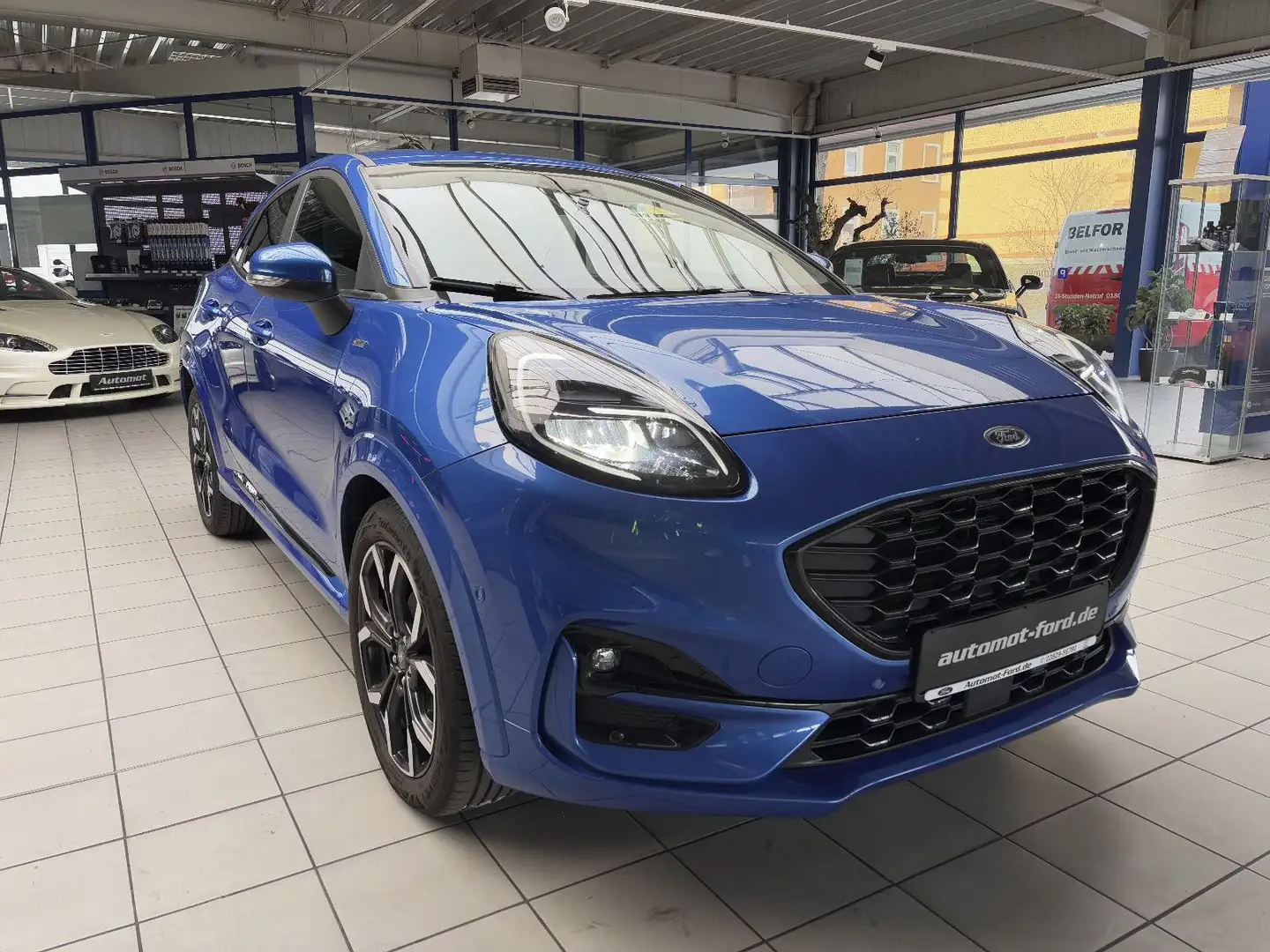 Ford Puma 1.0 ST-Line X*LED*Navi*DAB*Winter-Paket*LMR Blau - 1