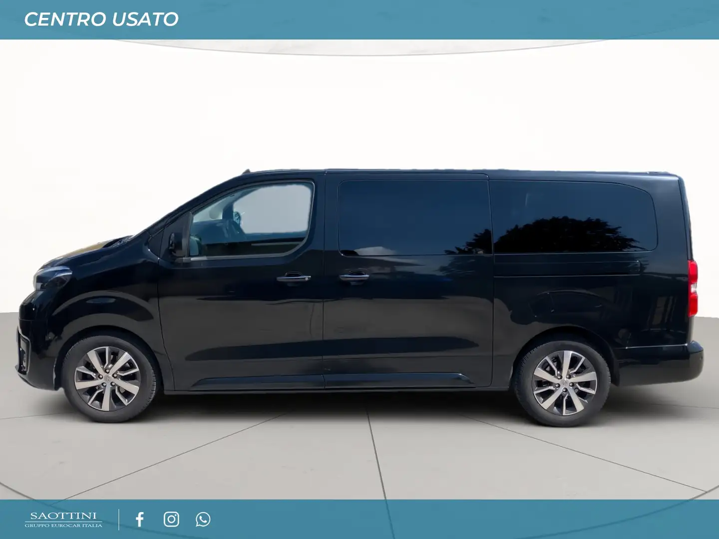 Toyota Proace 2.0d 180cv s&s l2 luxury 5p 8p.ti auto e6d Noir - 2