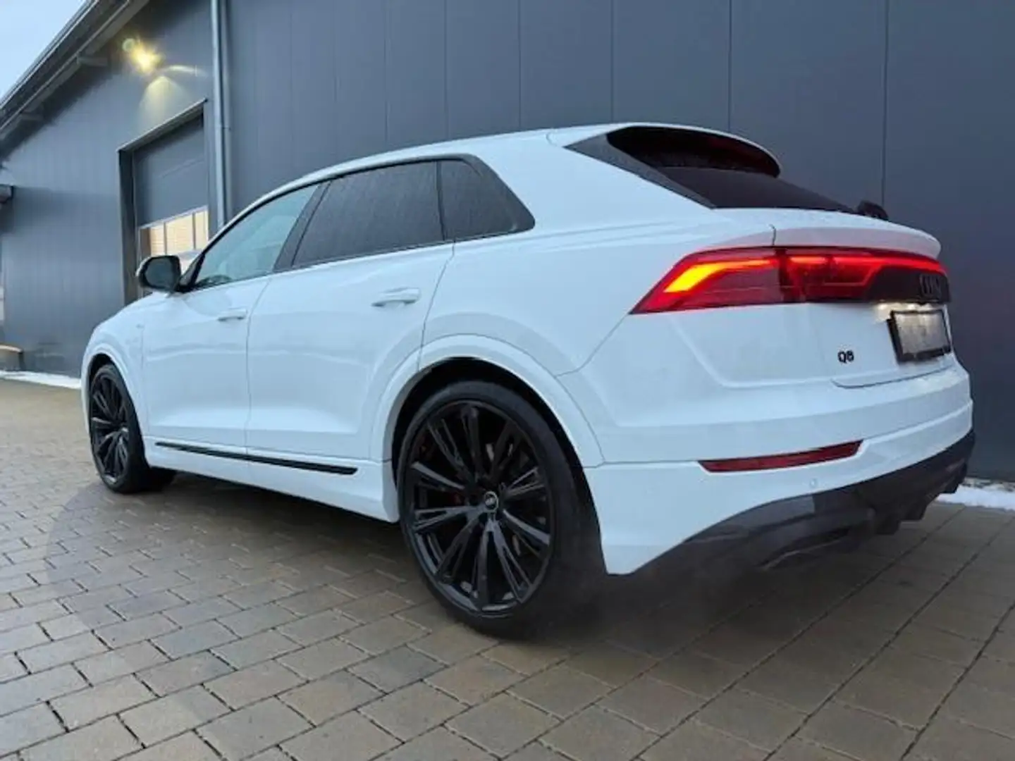 Audi Q8 50 TDI FL Mod. 25 #23" #Pano # 5J. Garantie % Weiß - 1