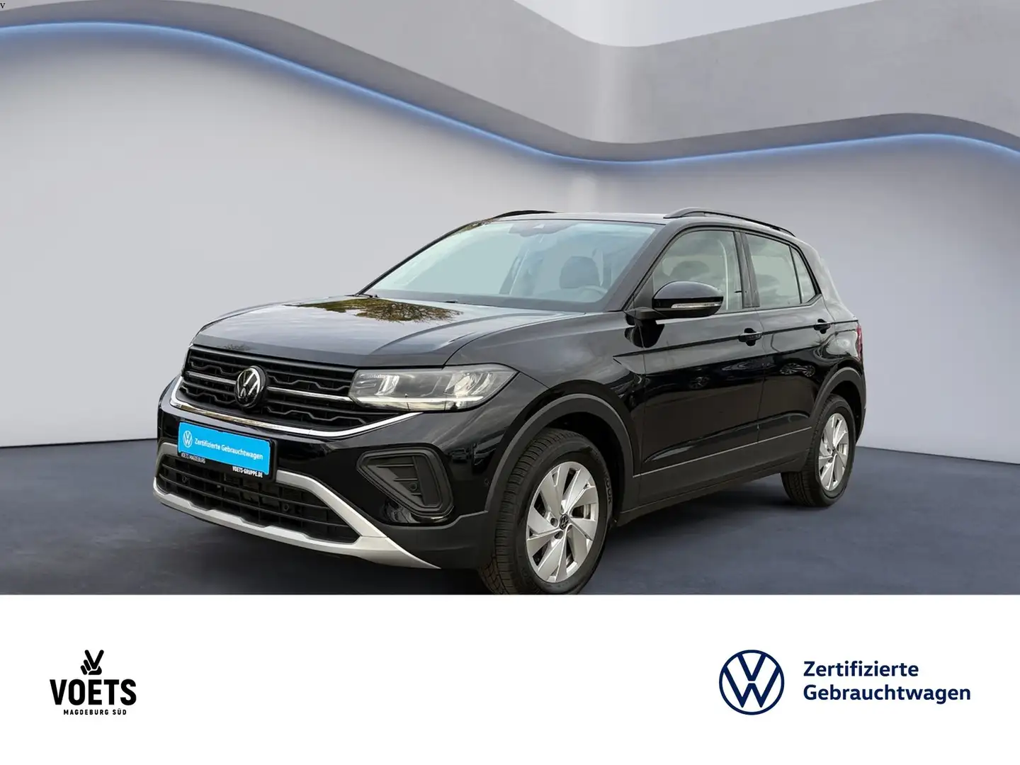 Volkswagen T-Cross LIFE 1.0 TSI DSG LED+NAVI+ACC+KAMERA Schwarz - 1