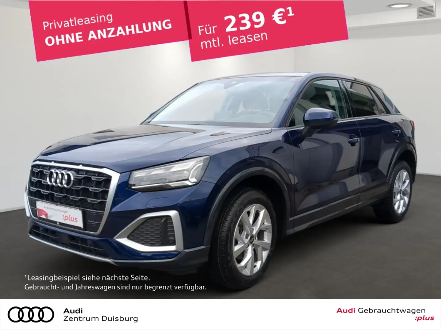 Audi Q2 35 TFSI advanced Blau - 1