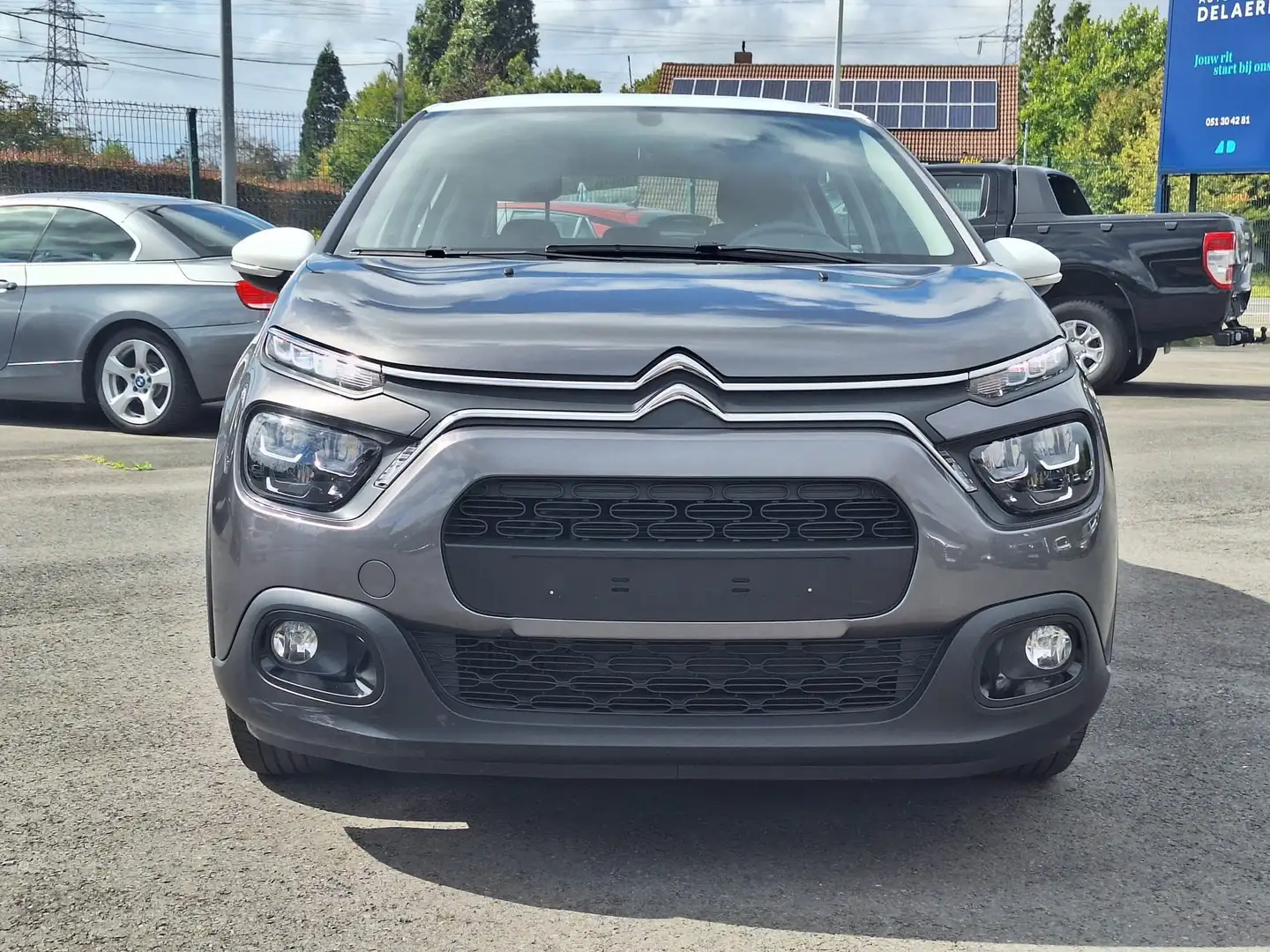Citroen C3 C3 BlueHDi 100pk (10000e+Btw/Tva) Gris - 2