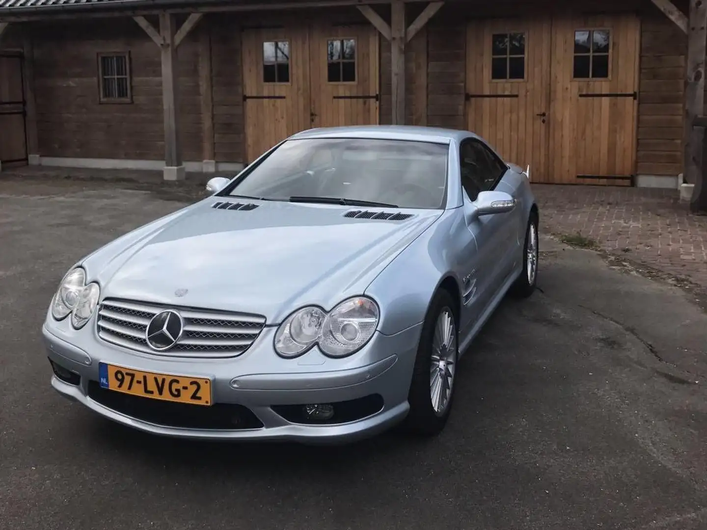 Mercedes-Benz SL 55 AMG Automaat | 500PK Gris - 2