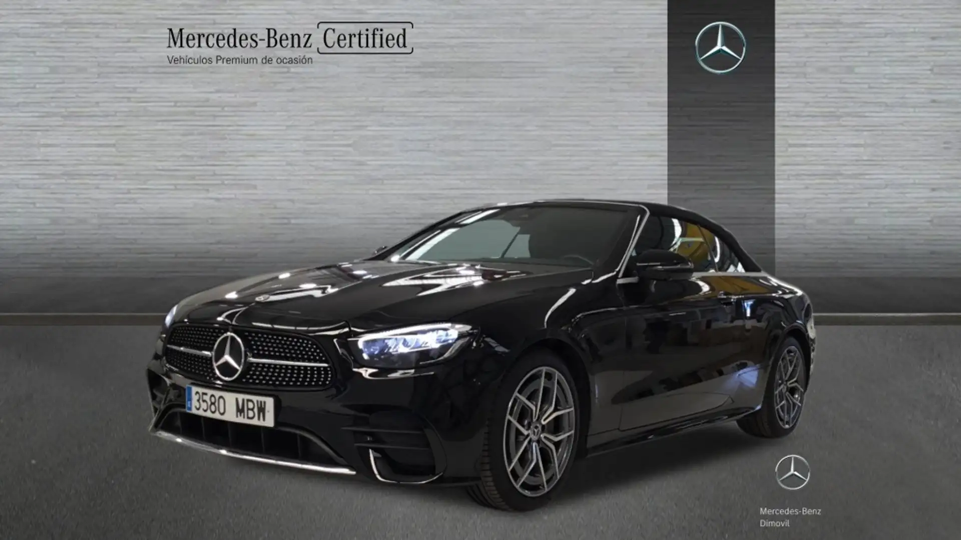 Mercedes-Benz E 220 -CLASS D CABRIO Negro - 1