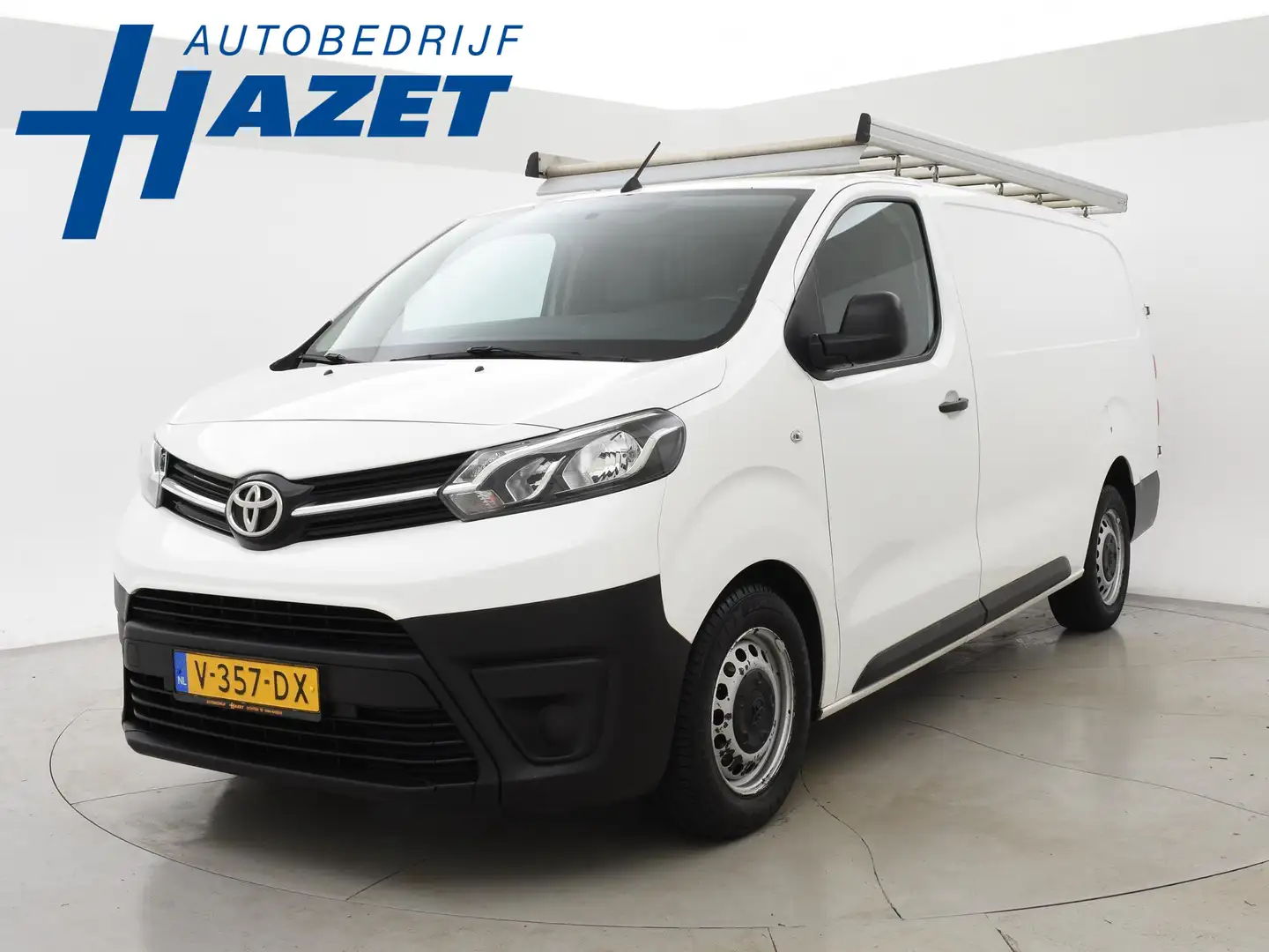 Toyota Proace Worker 1.6 D-4D 3-ZITS EURO 6 LONG + TREKHAAK | IM Blanc - 1