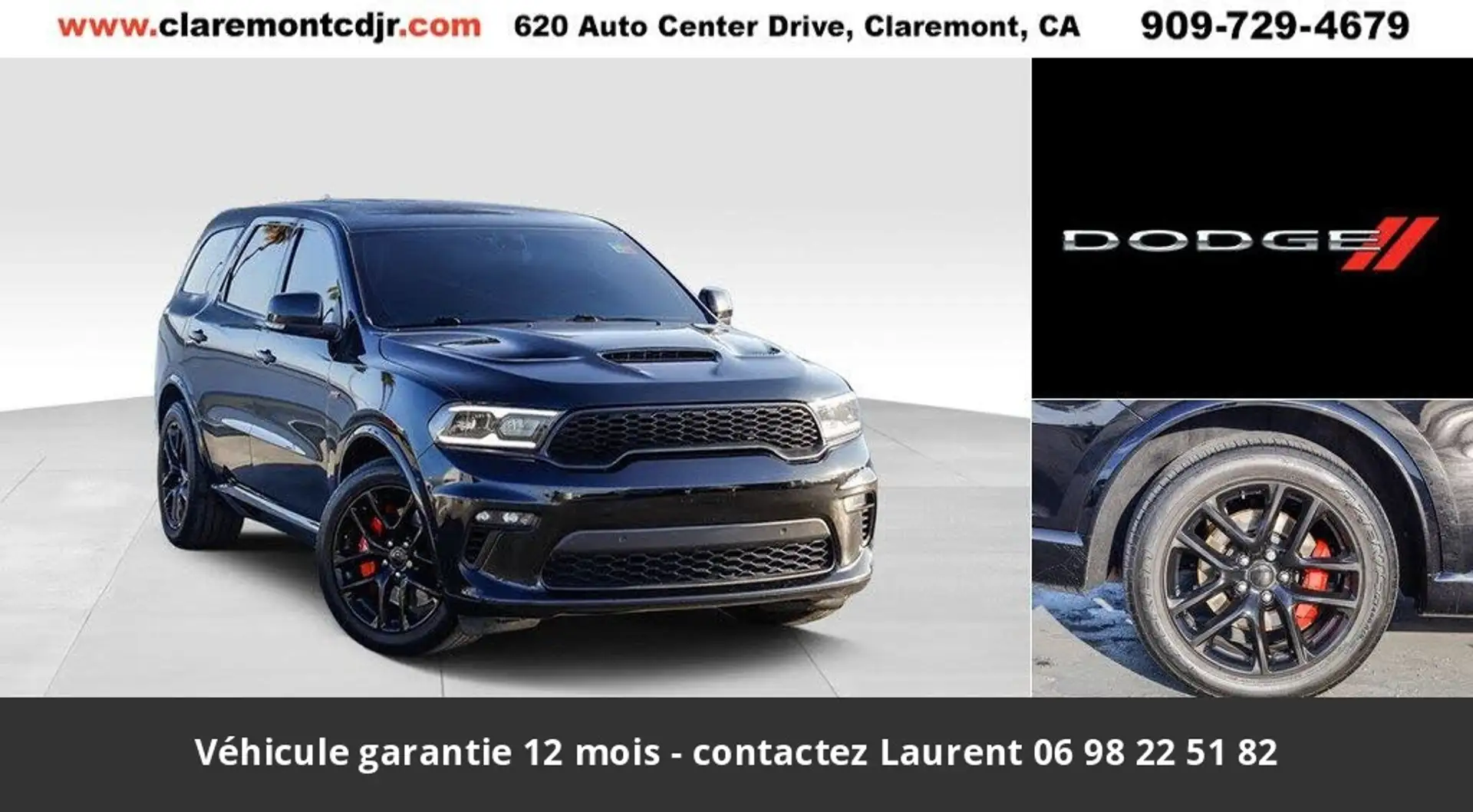 Dodge Durango SRT8 6.4l Hors homologation 4500e Noir - 1