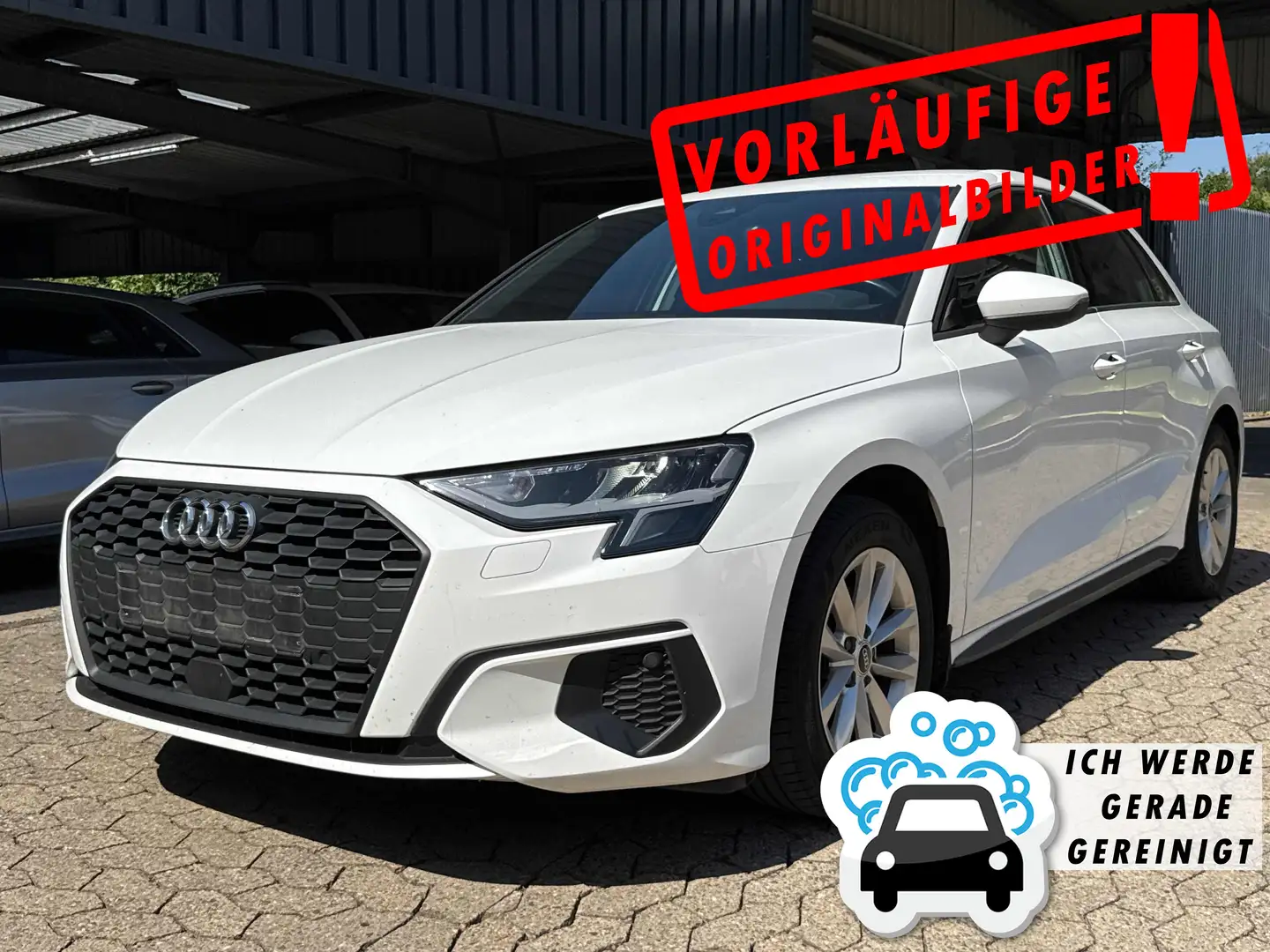 Audi A3 A3 35 TFSI Sportback +STANDHZ+CAM+LED+CARPLAY+ Blanco - 2
