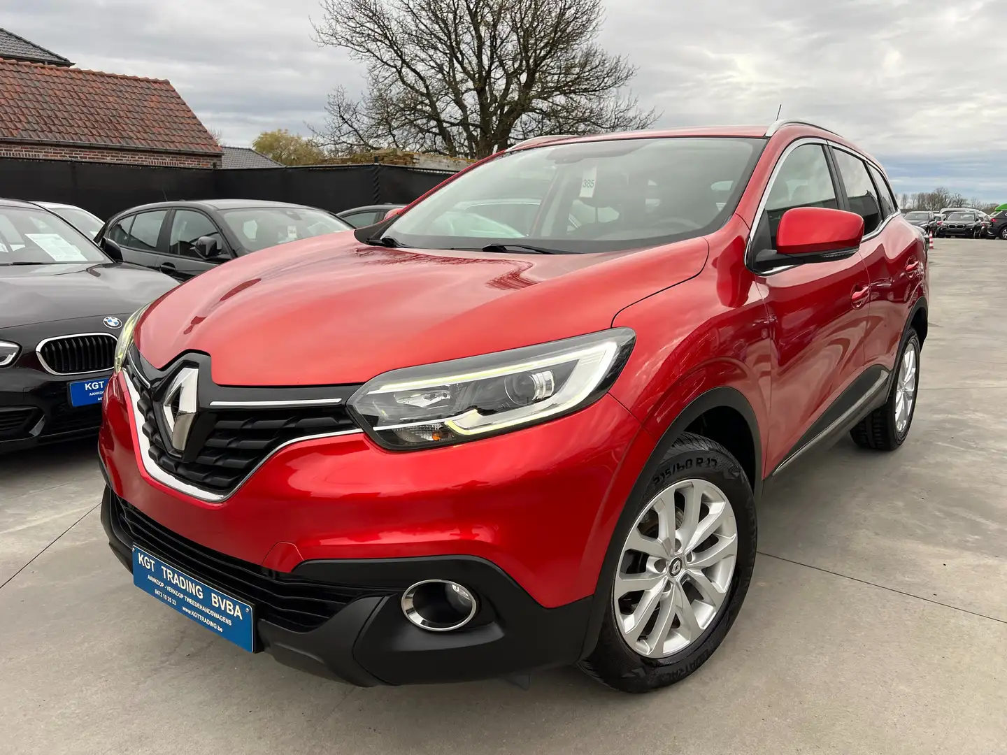 Renault Kadjar 1.2 TCE 130PK BLUETOOTH AIRCO CRUISE CONTROL LED Rood - 1