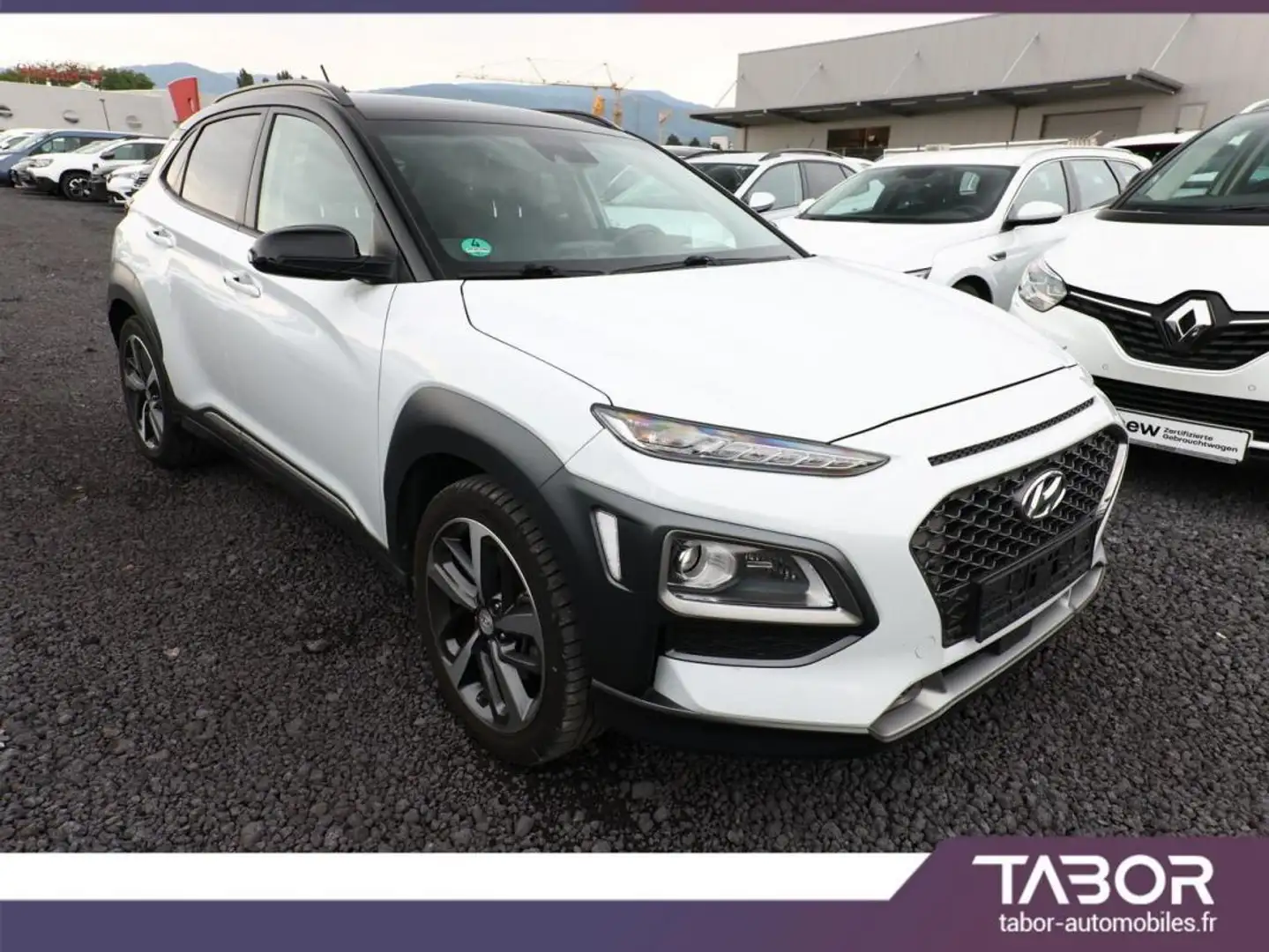 Hyundai KONA 1.6 T-GDI 177 4WD DCT Premium HUD Blanc - 2
