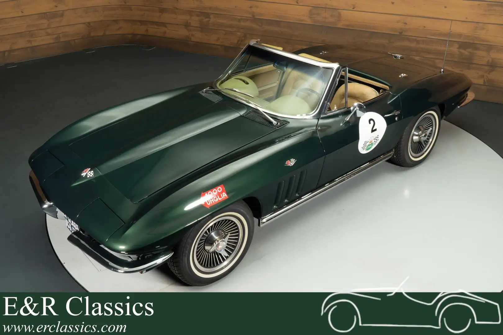 Corvette C2 Stingray Cabriolet | 1965 Verde - 1