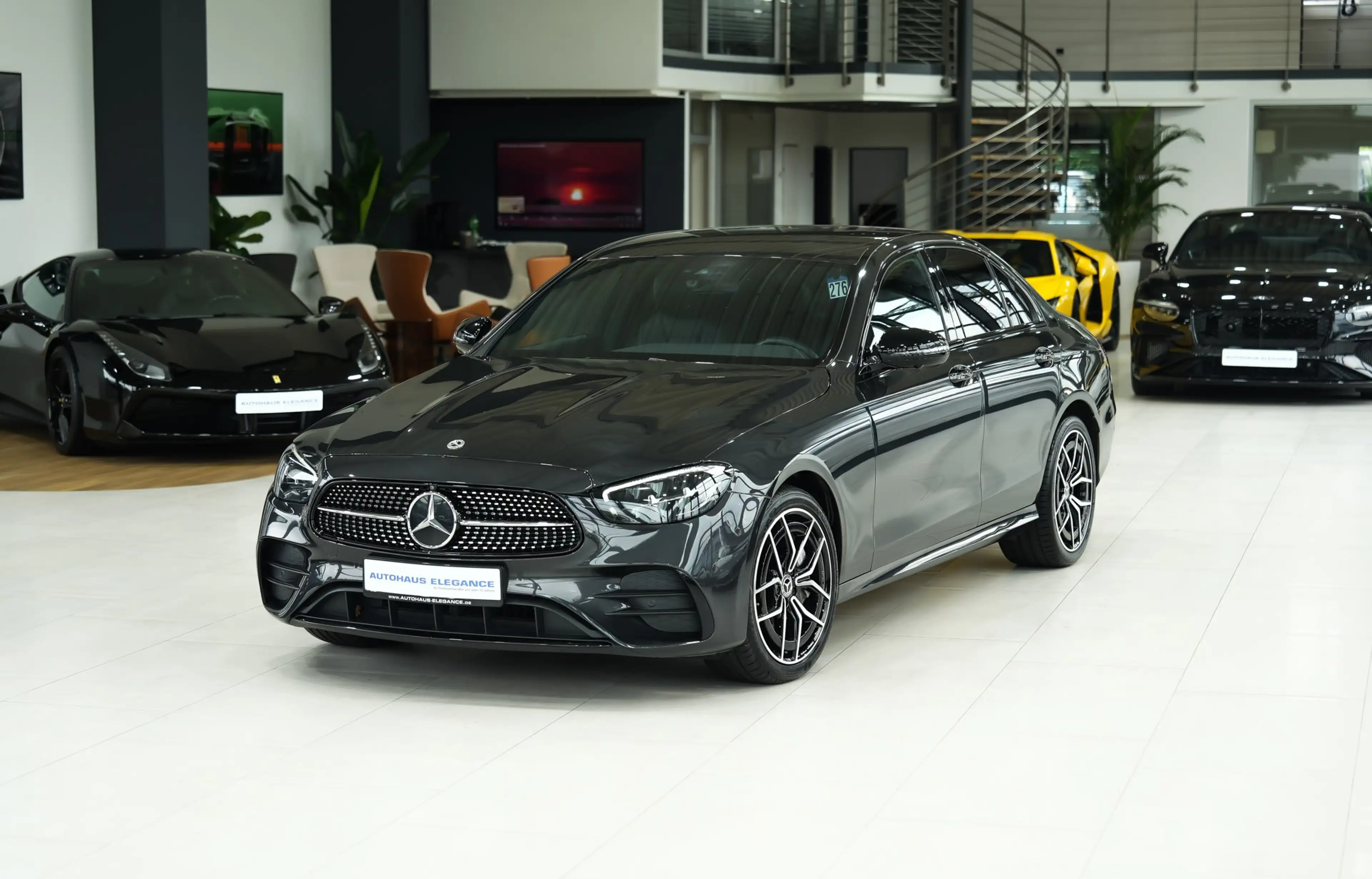 Mercedes-Benz E 450 4Matic*AMG-LINE*NIGHT*BURM*BUSINESS*1.HAND — photo 5