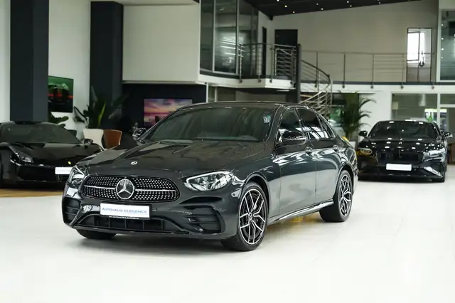 Mercedes-Benz E 450 4Matic*AMG LINE*NIGHT*BURM*BUSINESS*1.HAND