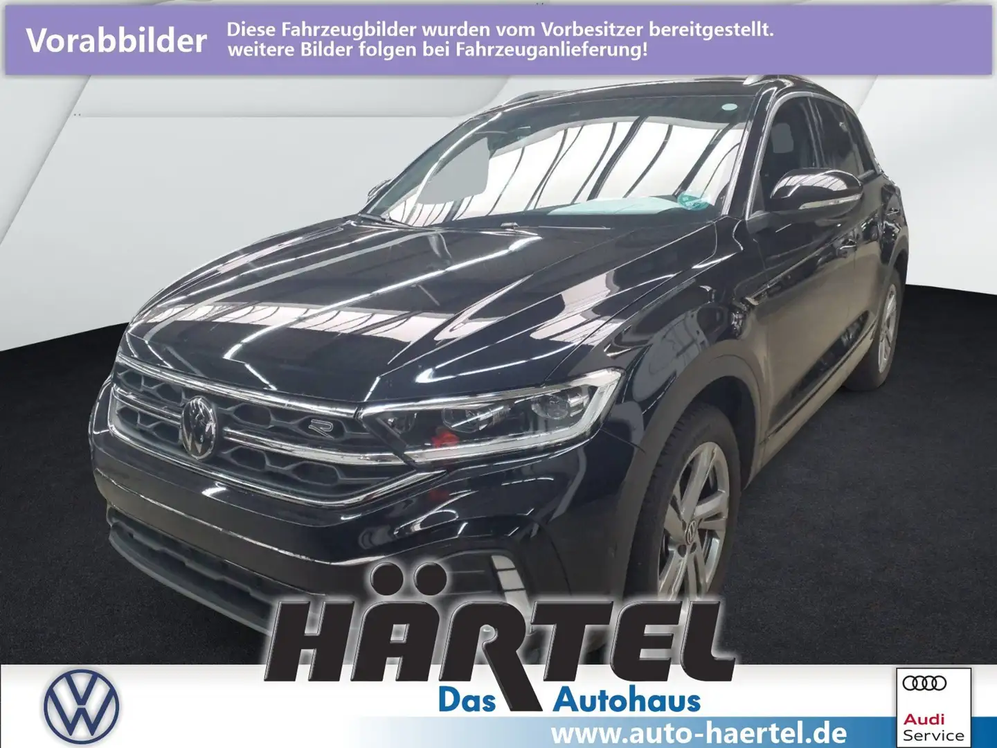 Volkswagen T-Roc R-LINE 1.5 TSI DSG (+ACC-RADAR+NAVI) LED Schwarz - 1