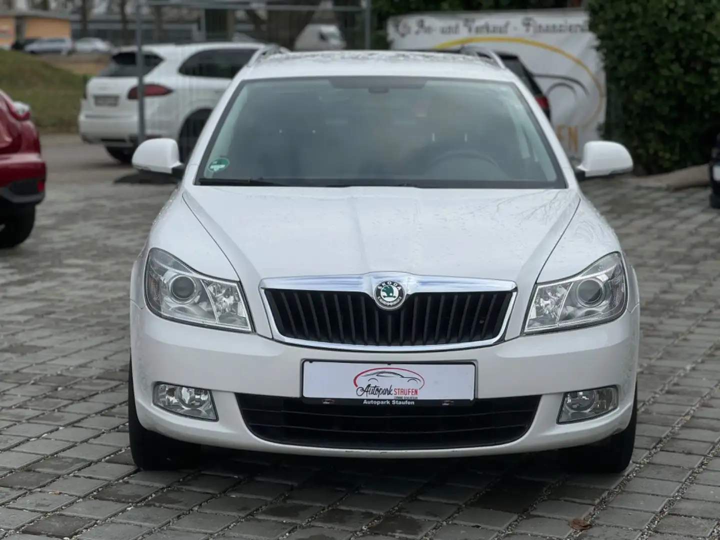 Skoda Octavia Combi Alldrive 4X4   AHK Weiß - 2