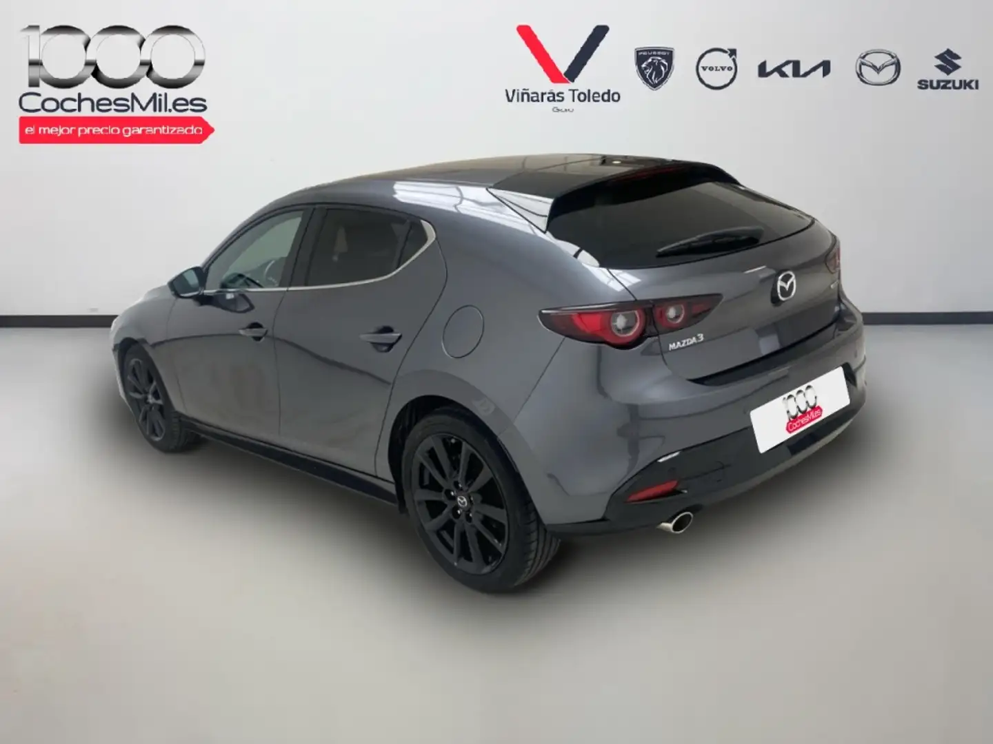 Mazda 3 2.0 e-Skyactiv-G Homura Aut. 90kW Grijs - 2
