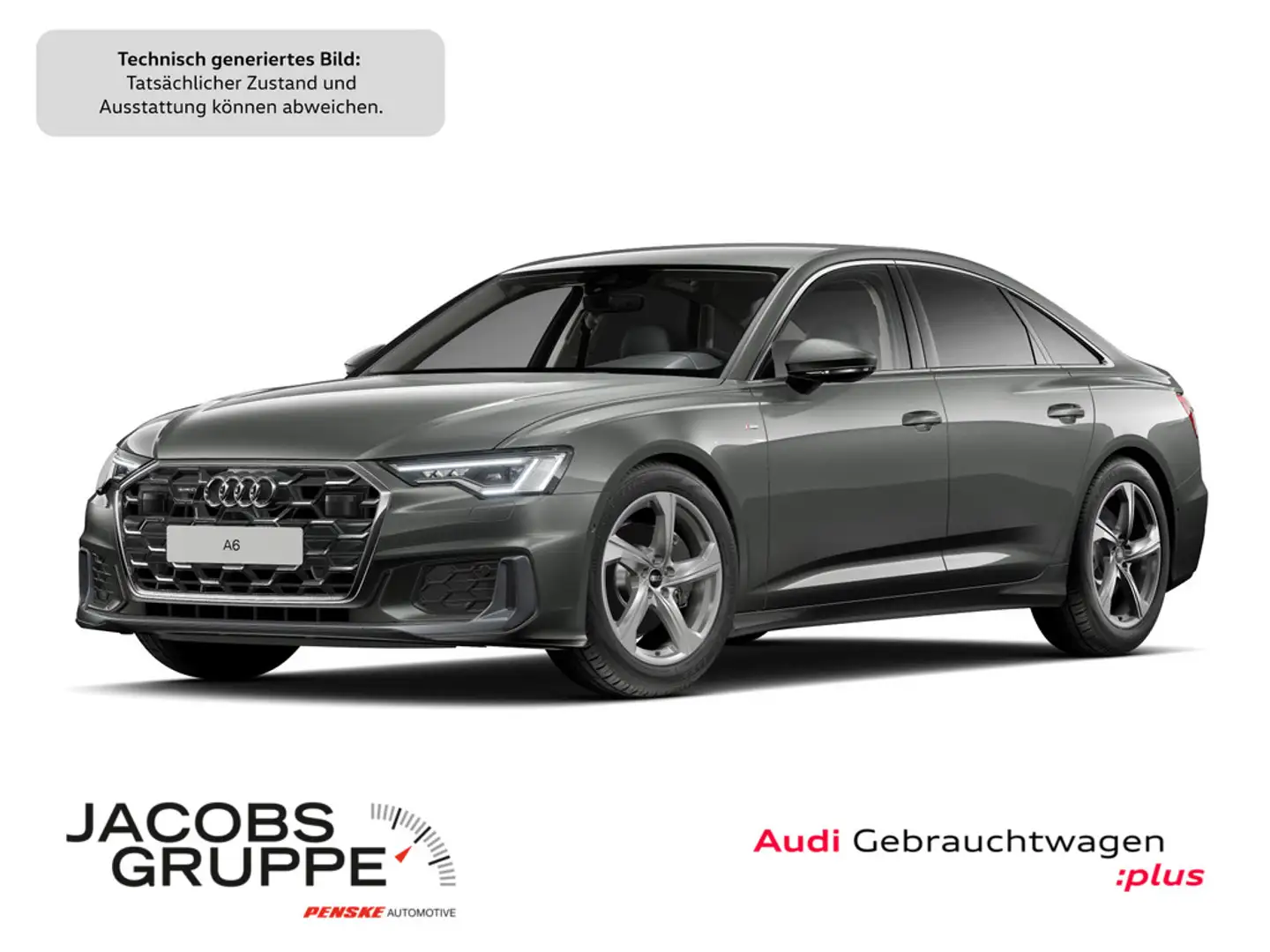 Audi A6 Limousine 45 TFSI quattro S line Matrix, A Grau - 1