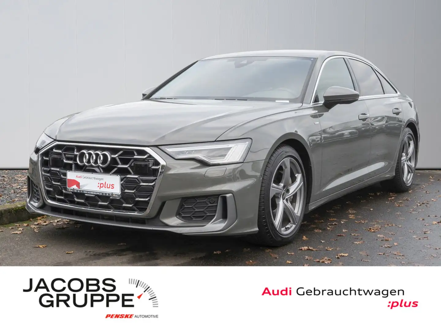 Audi A6 Limousine 45 TFSI quattro S line Matrix, A Grau - 1