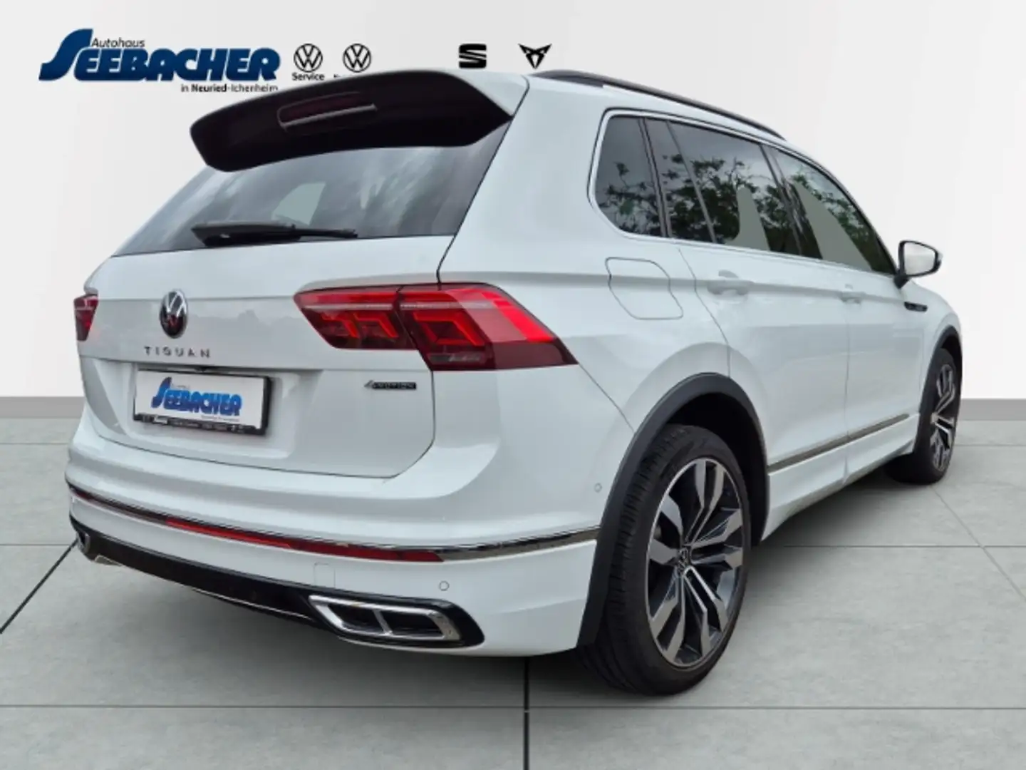 Volkswagen Tiguan *R-Line* 2,0 TDi DSG 4MOTION *LED*Navi*AHK*EasyOpe Blanc - 2