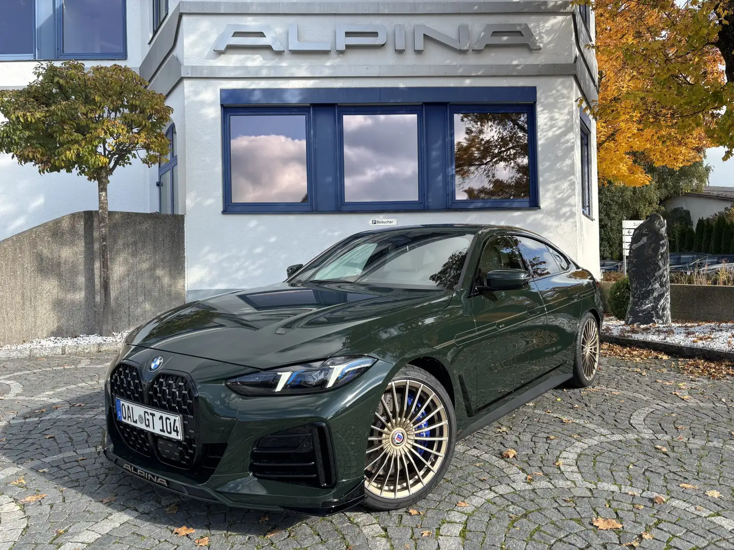 Alpina B4 GT Gran Coupé SWITCH-TRONIC Allrad Groen - 1