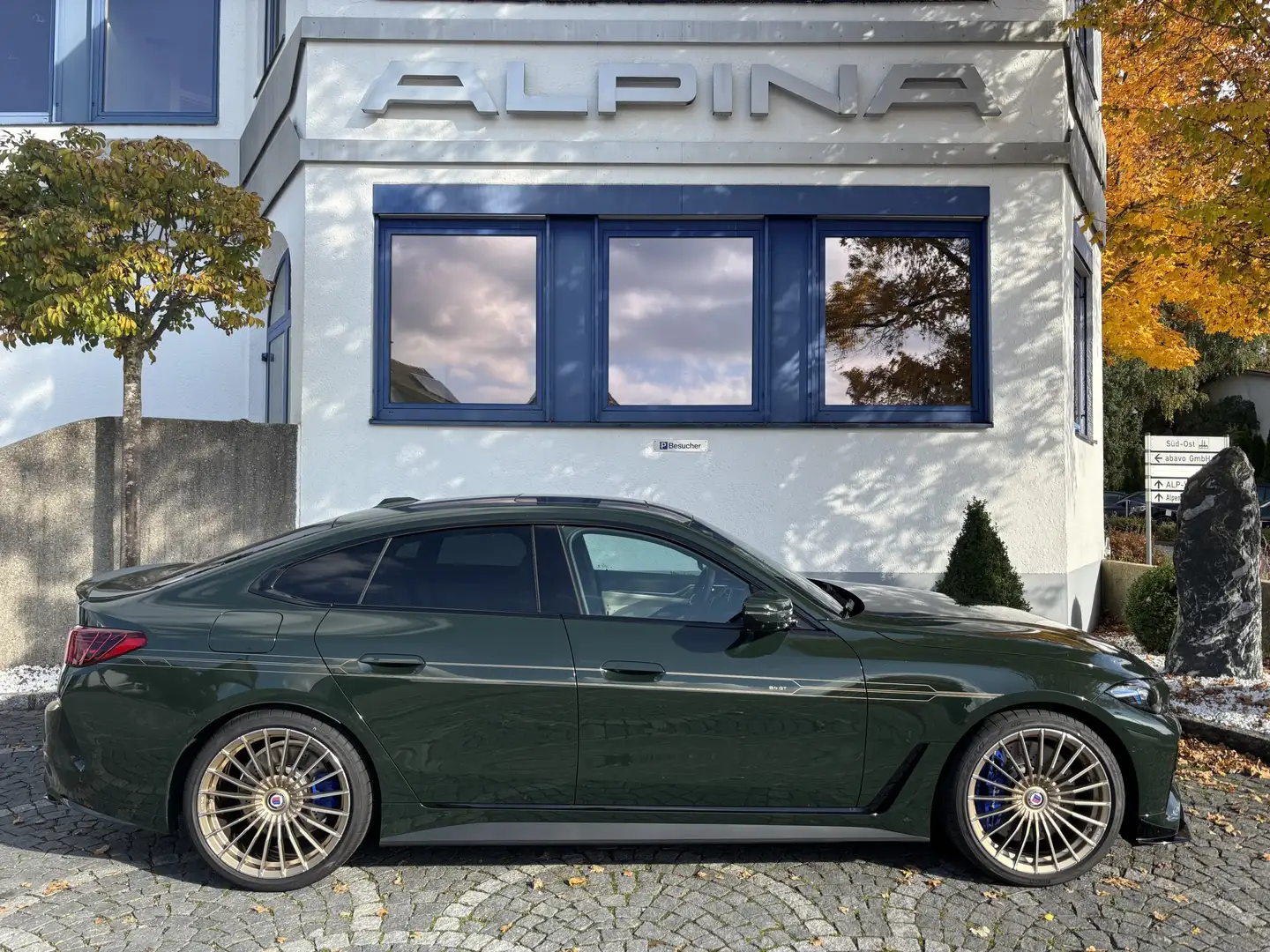 Alpina B4 GT Gran Coupé SWITCH-TRONIC Allrad Groen - 2