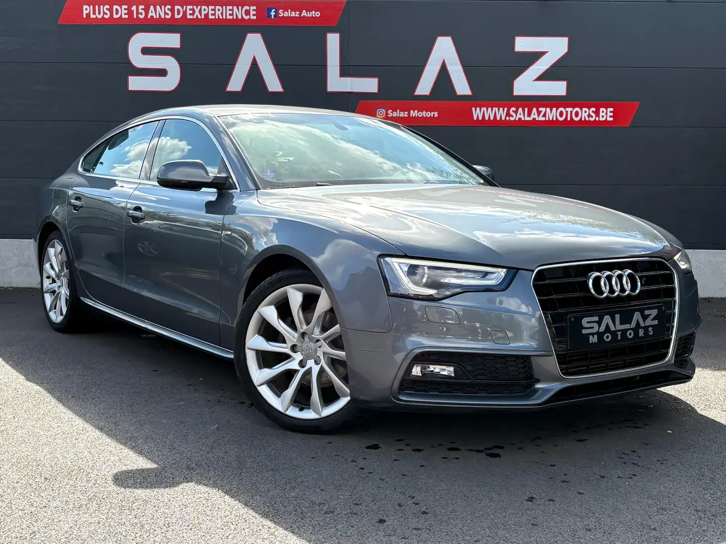Audi A5 A5 Sportback 1.8 TFSI/GARANTIE/ESSENCE/SLINE Grijs - 1
