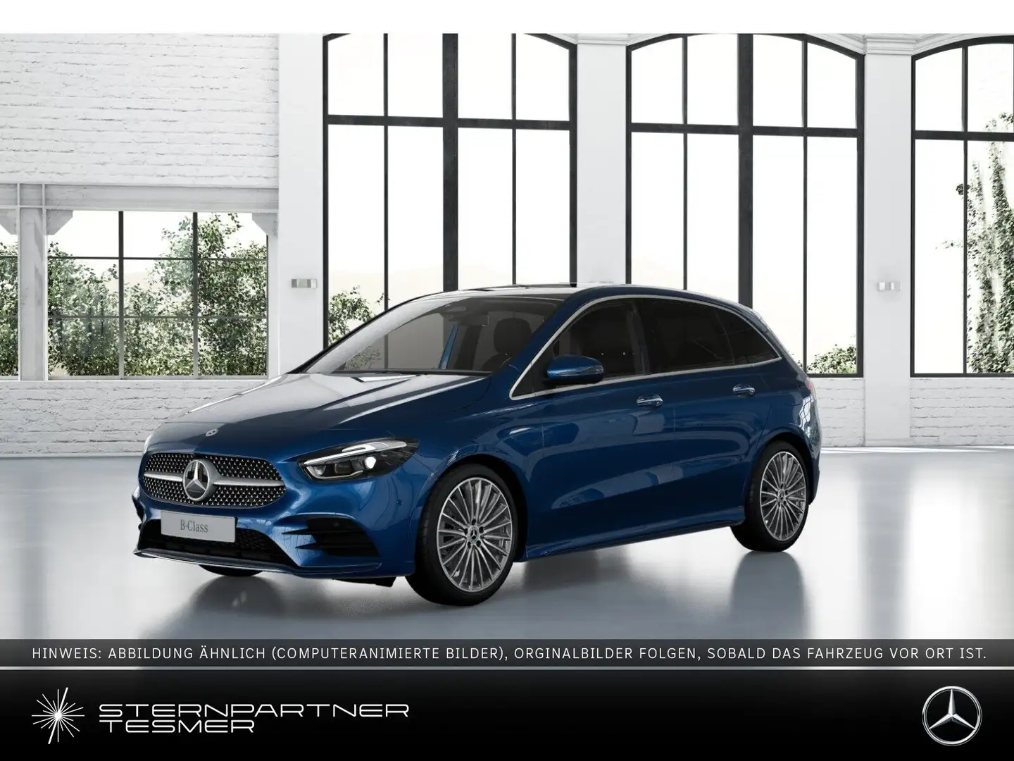 Mercedes-Benz B 220 d AMG+PANO+AHK+MBEAM+KAMERA+AMBIENTE Bleu - 1