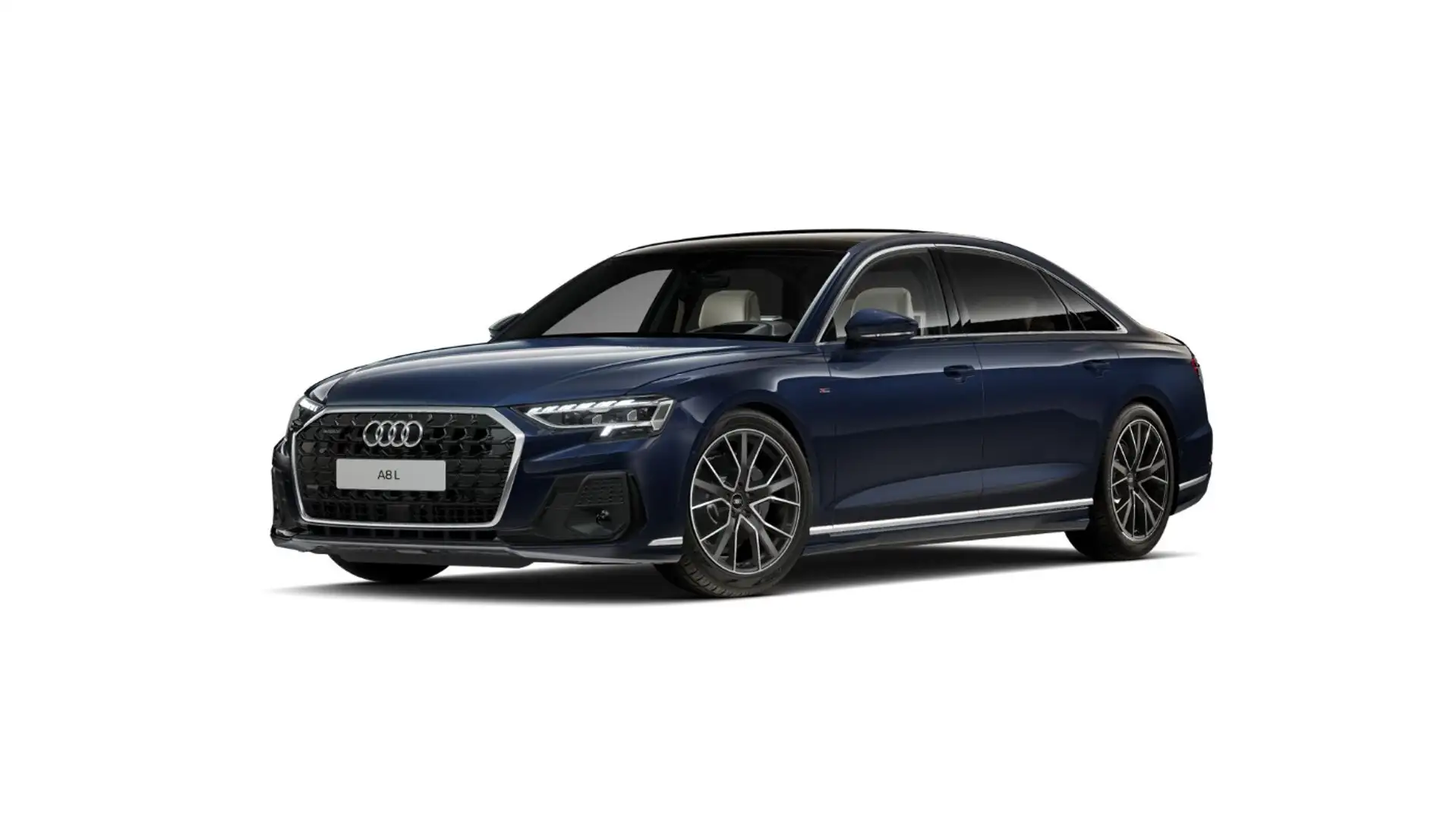 Audi A8 L 50 TDI quattro tiptr. Blau - 2