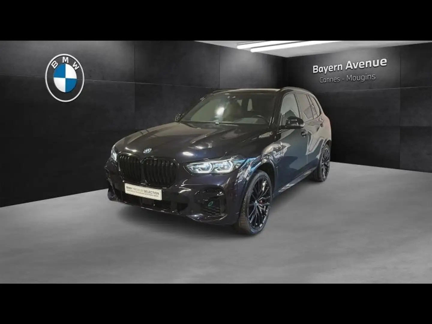 BMW X5 xDrive45e 394ch M Sport 17cv Noir - 1