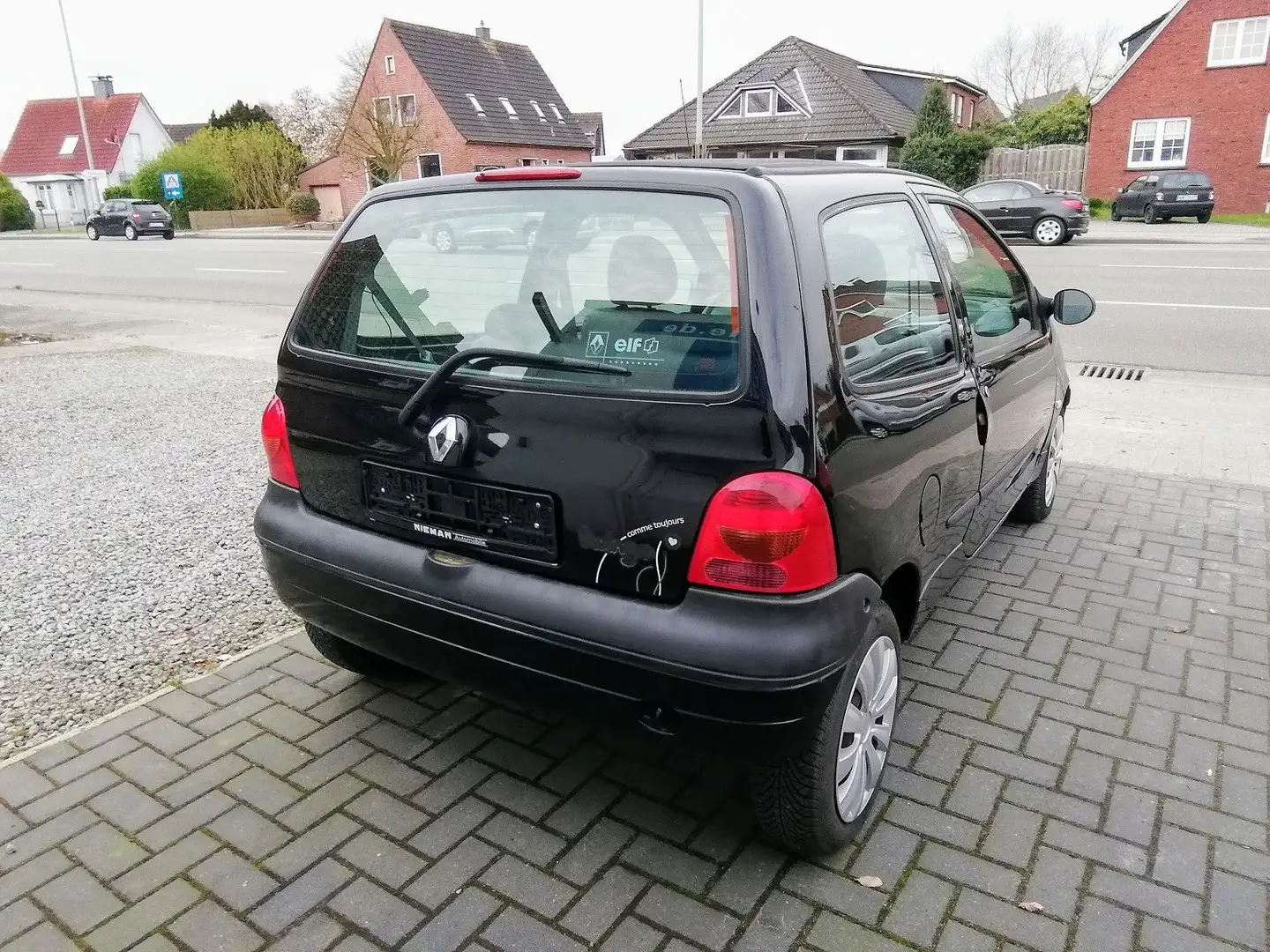 Renault Twingo Edition, TÜV NEU,1 JAHR  GEWÄHRLEISTUNG Negro - 2