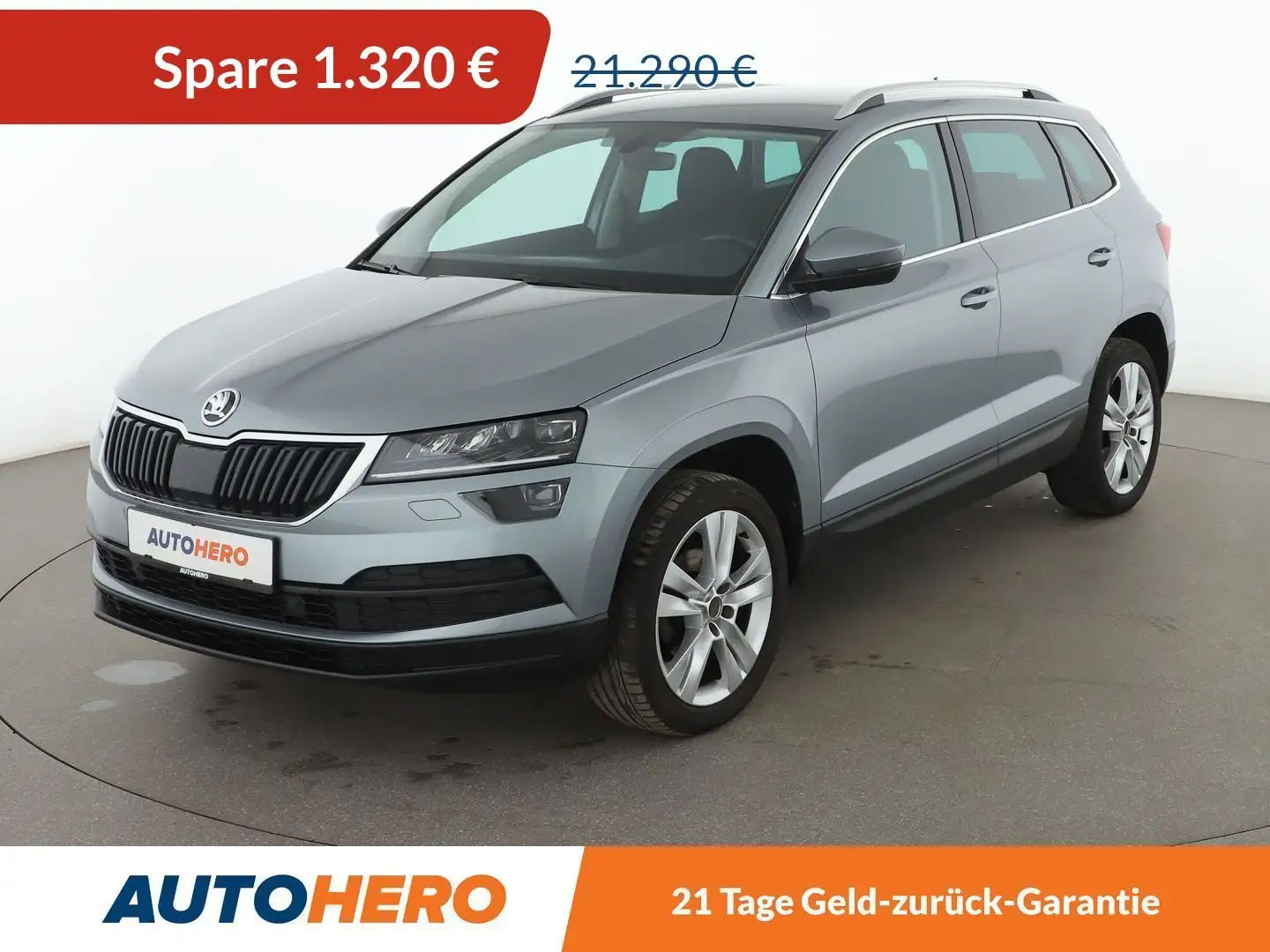 Skoda Karoq 1.5 TSI ACT Style Aut.*NAVI*LED*ACC*CAM*SHZ*PDC* Grau - 1