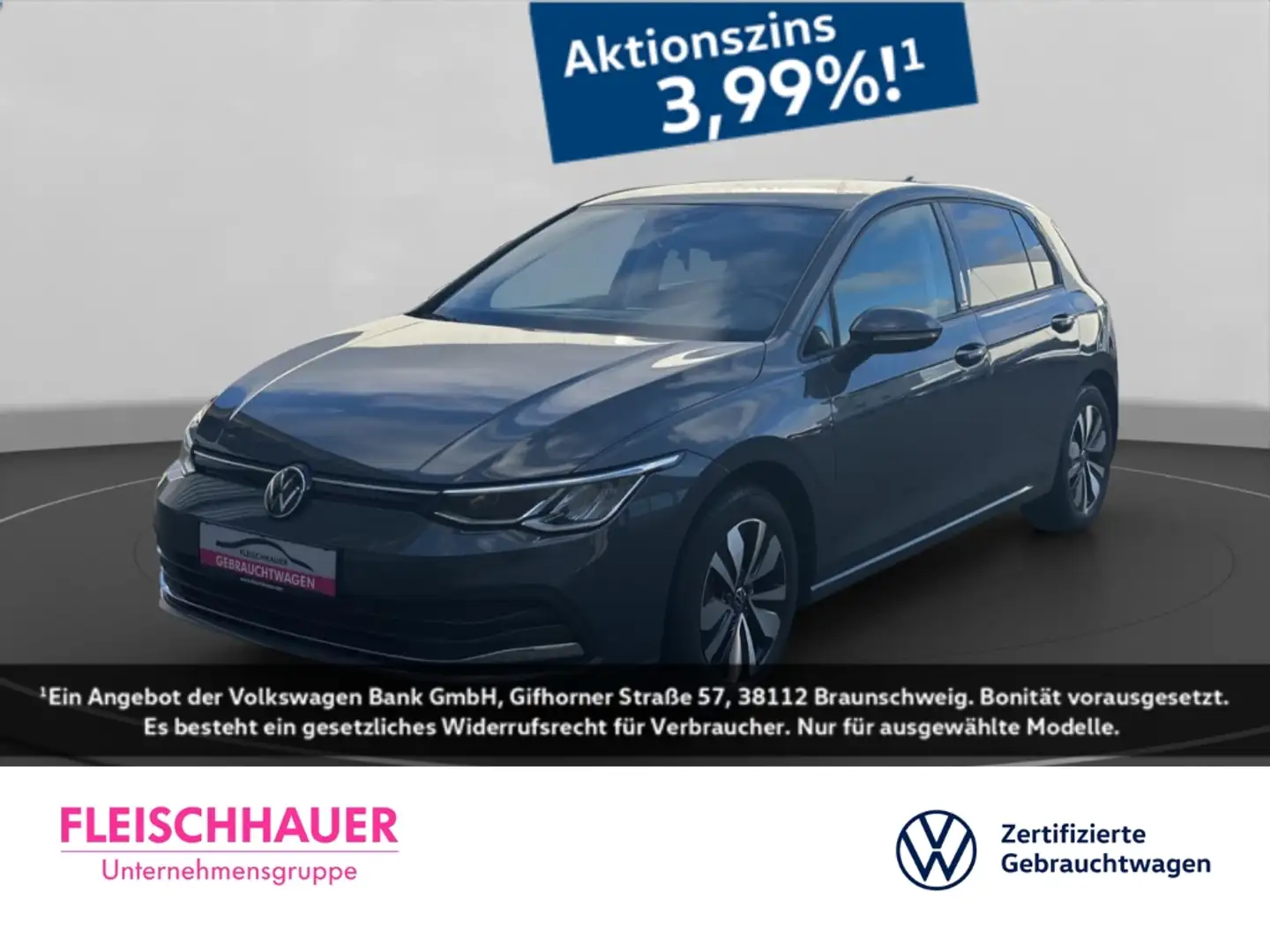 Volkswagen Golf Move 1.5 TSI Life Navi LED Anhängerkupplung Gris - 1