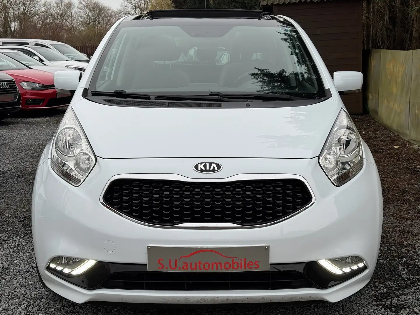 Kia Venga 1.6i World édition AUTO /PANO/ Navi/ CAM/GAR12m Blanc - 2