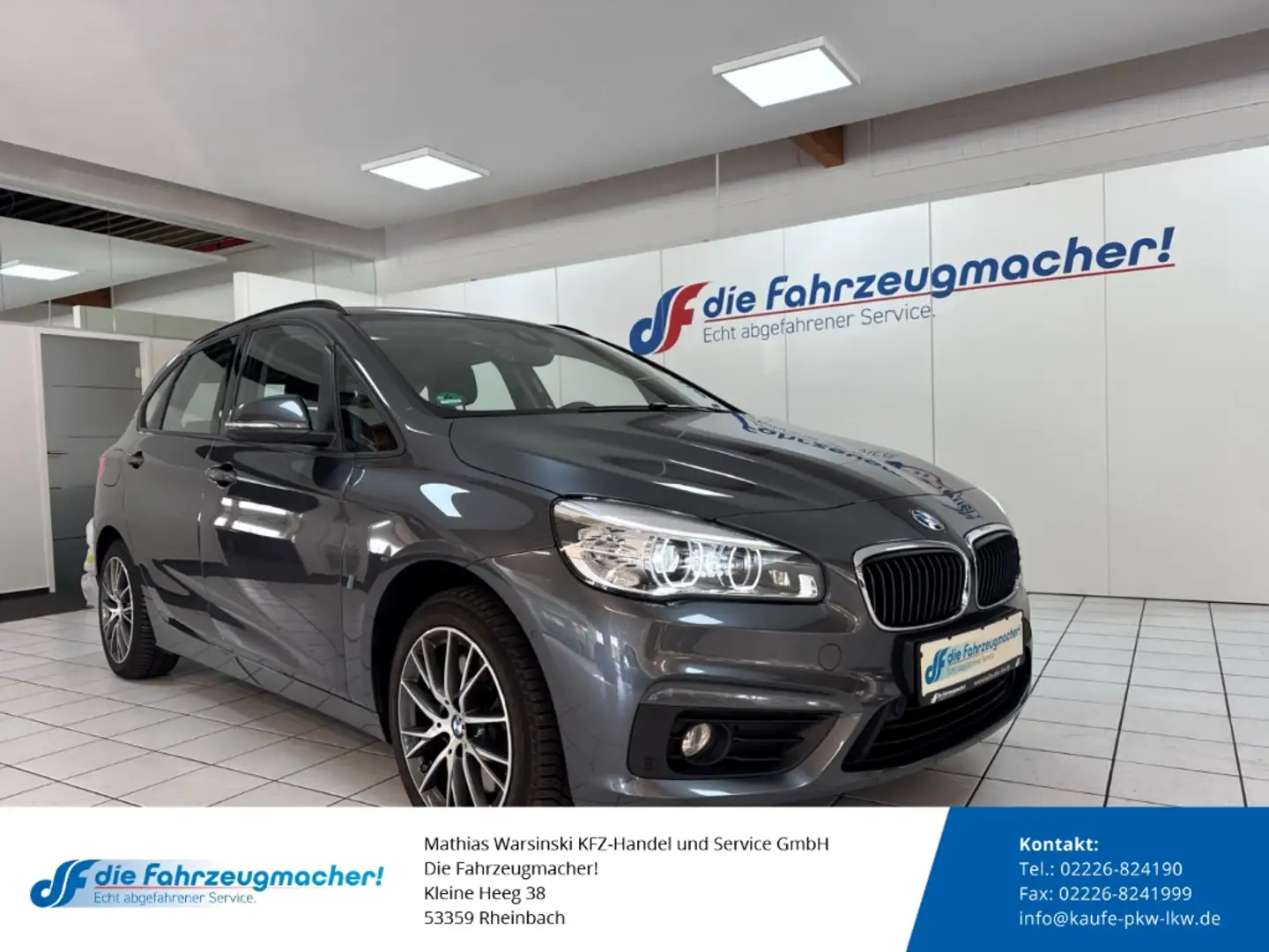 BMW 225 xe Advantage Active Tourer 225xe iPerformance Navi Szürke - 1