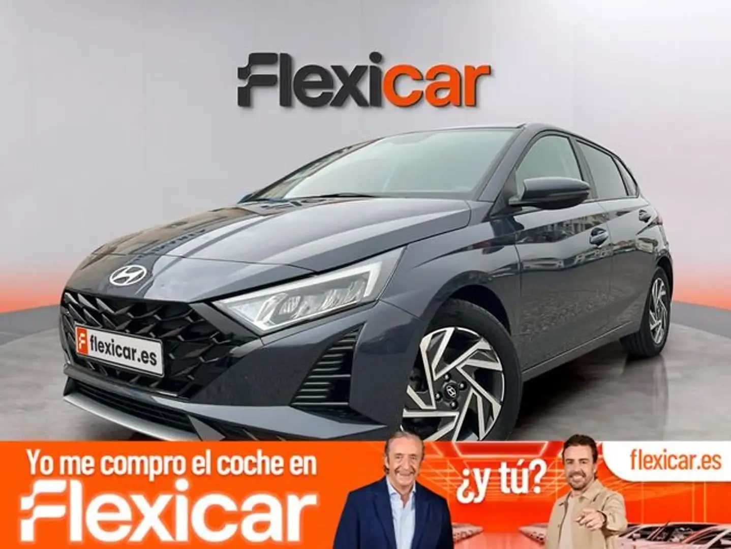 Hyundai i20 1.0 TGDI Klass 100 Gris - 1