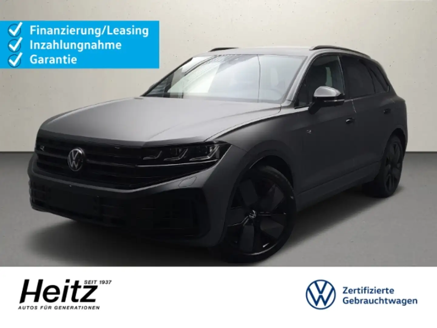 Volkswagen Touareg R eHybrid 4MOTION AHK Panodach SHZ Temp. Grau - 1