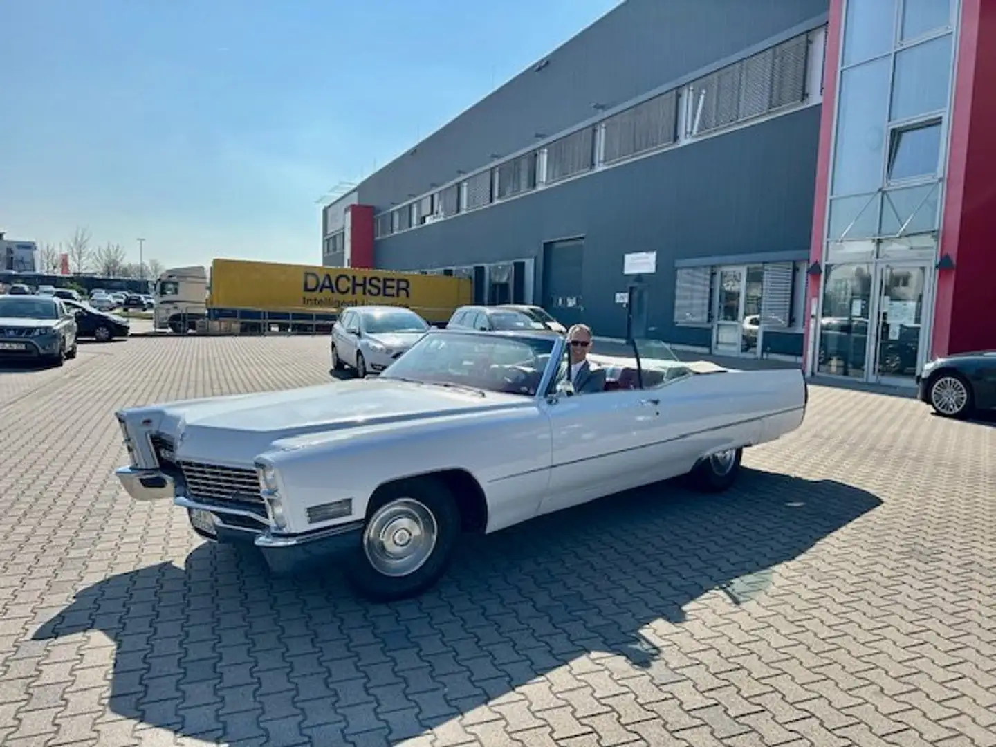 Cadillac Deville Cabrio Beyaz - 1