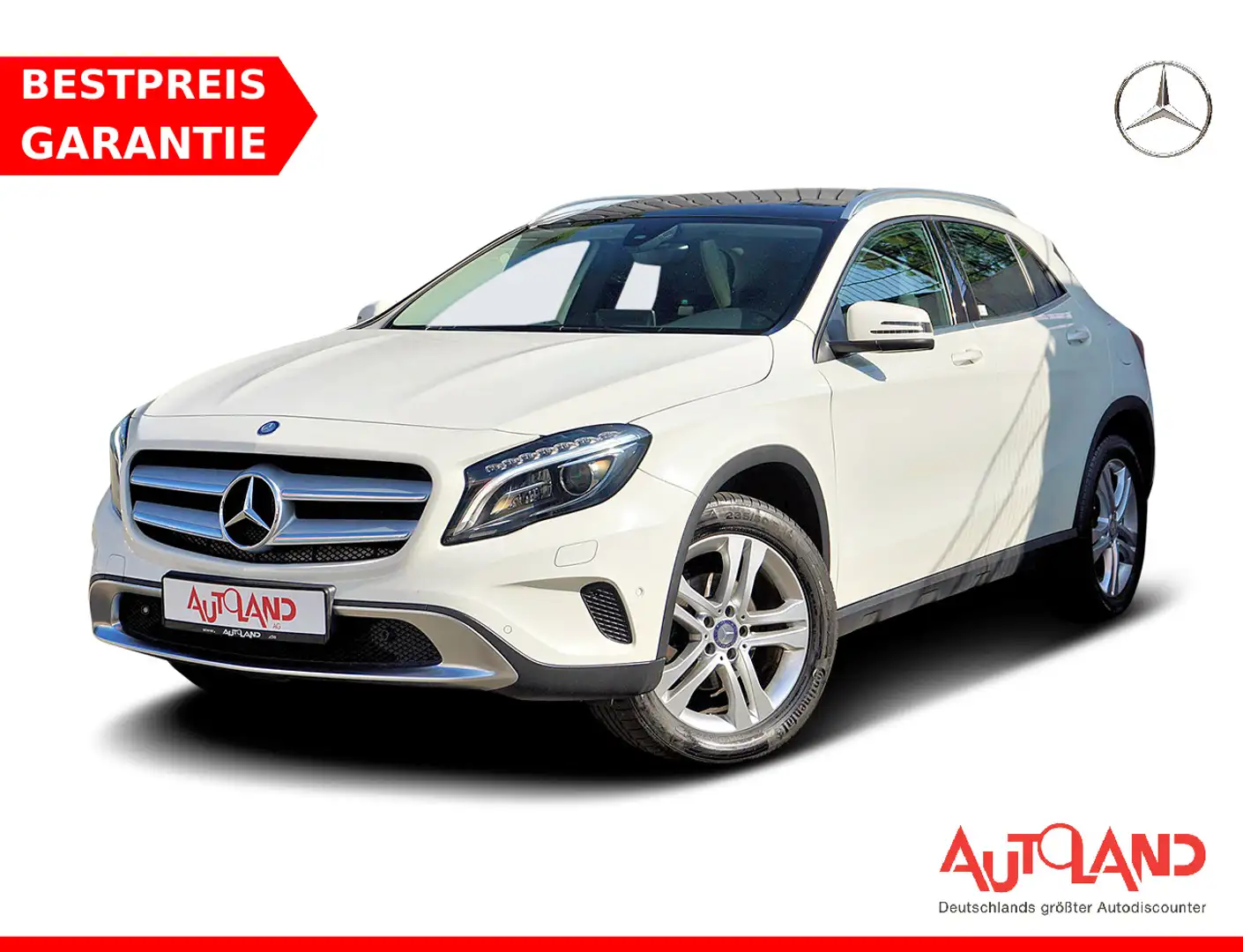 Mercedes-Benz GLA 200 d Navi Sitzheizung Bi-Xenon Panorama Wit - 1