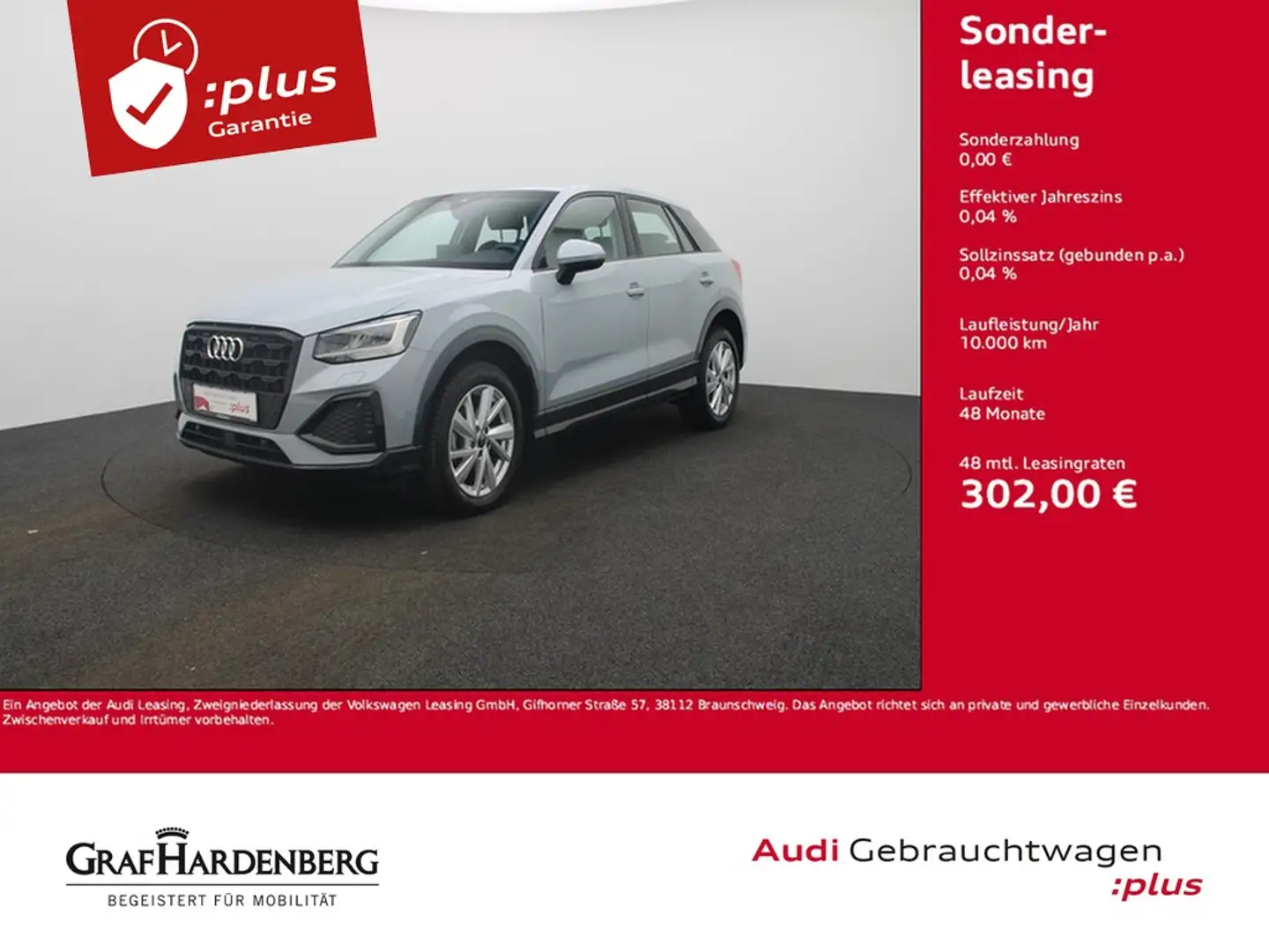 Audi Q2 35 TFSI . vir.Cockpit LED Navi ACC Grau - 1