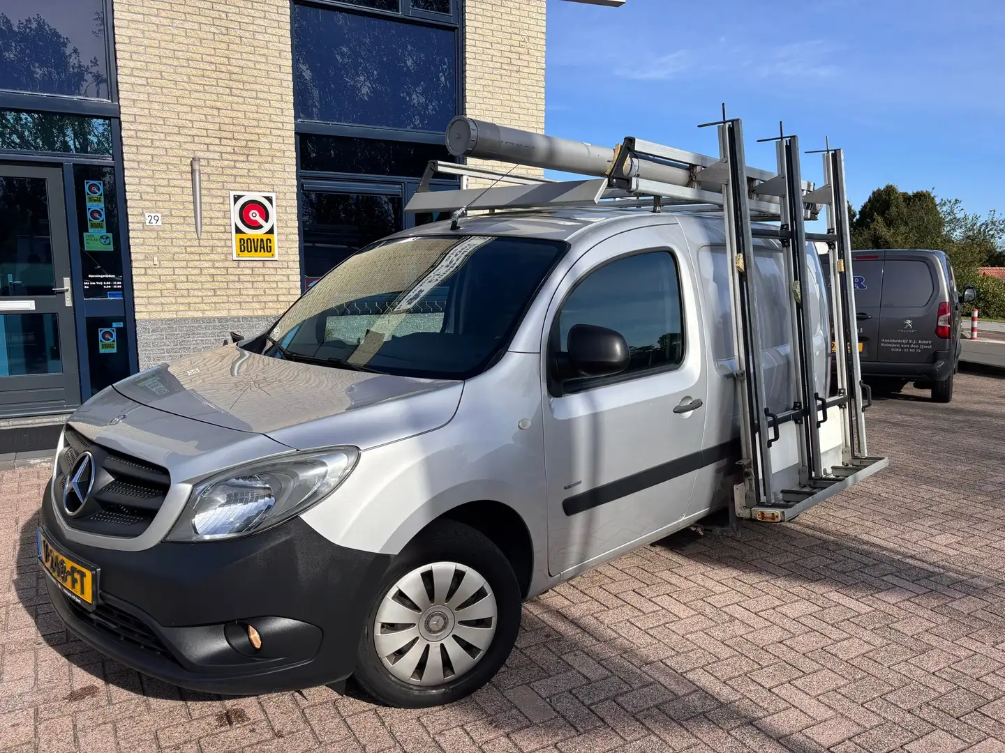 Mercedes-Benz Citan 108 CDI -Glasresteel-imperiaal- NL auto Grijs - 1