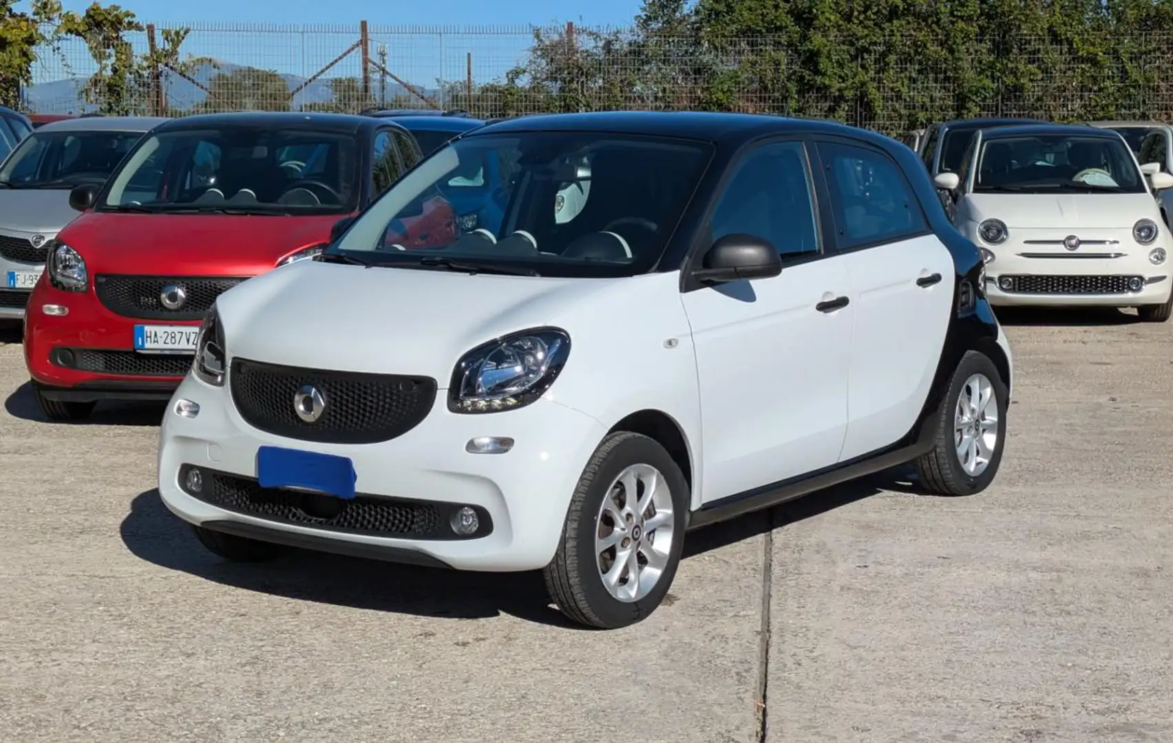 smart forFour 1.0cc 71cv CRUISE CONTROL BLUETOOTH Bianco - 2