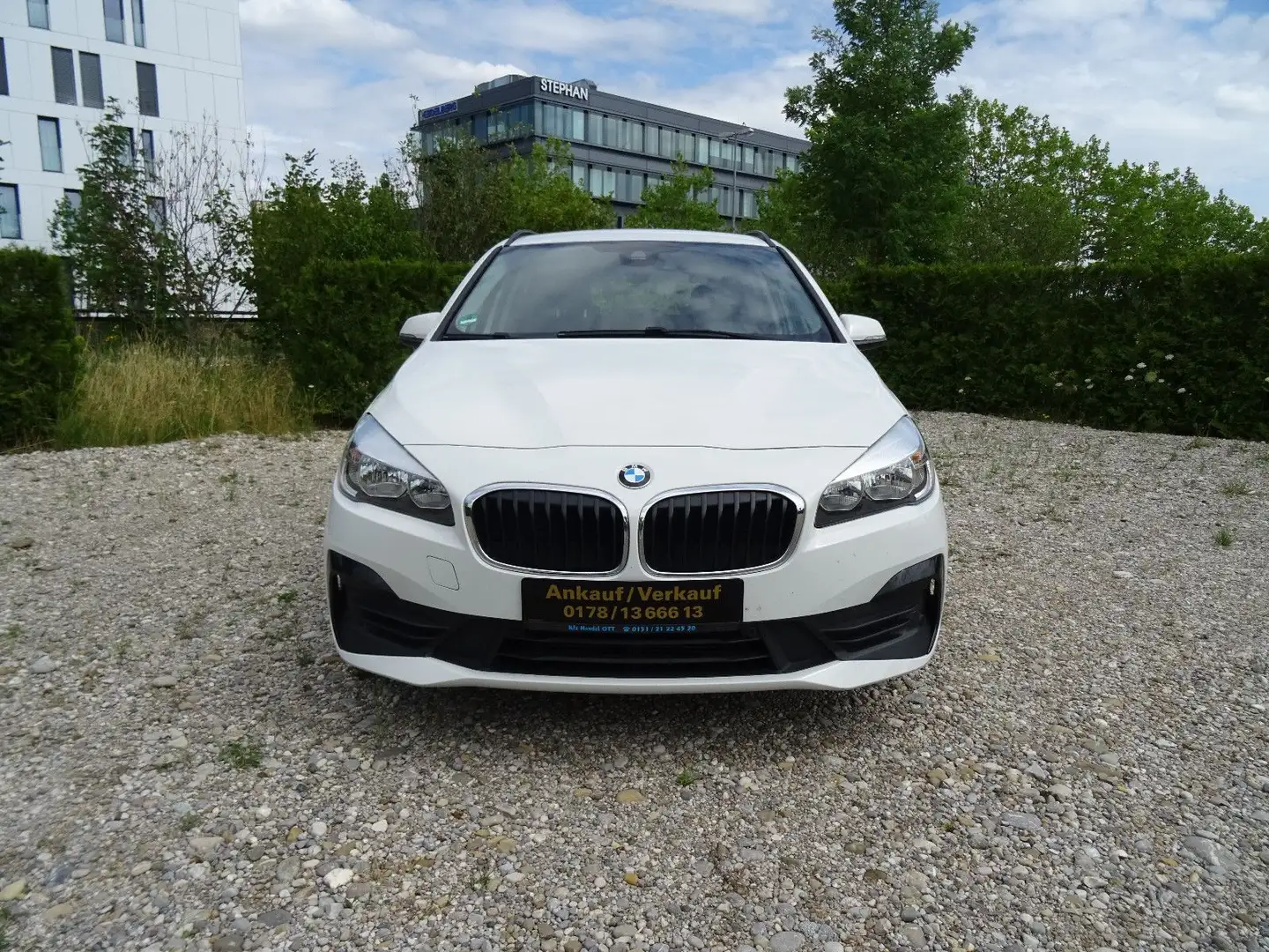 BMW 216 2 Active Tourer 216 d Advant.-Euro6-1.Hand Weiß - 2