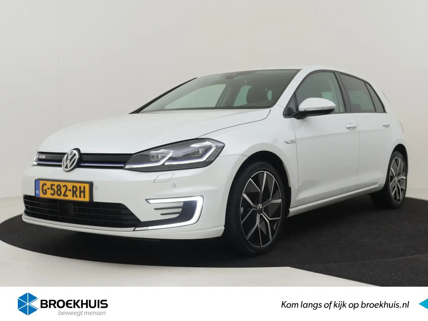 Volkswagen e-Golf e-Golf 136pk | Navigatie | App connect | Camera ac Bianco - 1