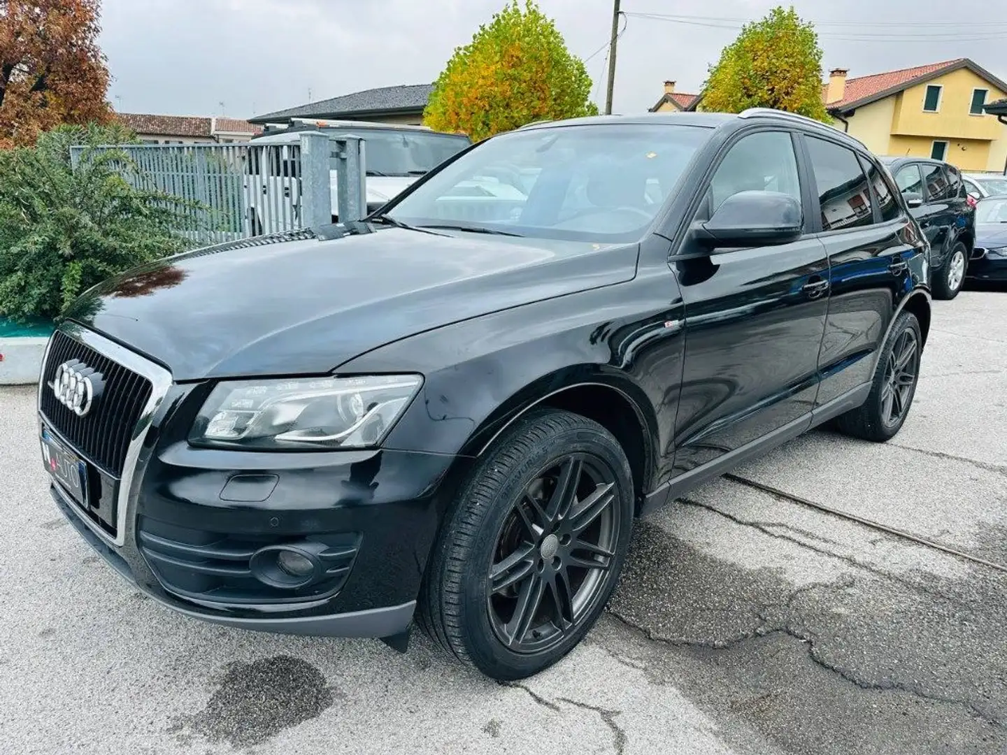 Audi Q5 3.0 V6 TDI quattro S tronic S LINE Zwart - 2